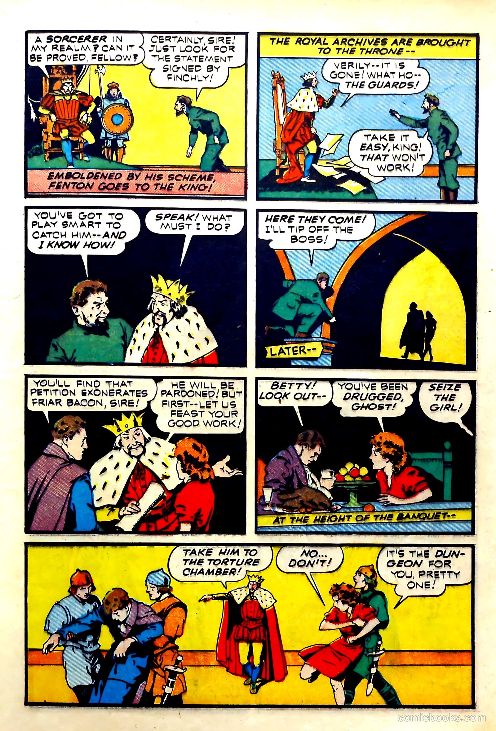 Thrilling Comics #21 (1940) — page 31 of 68