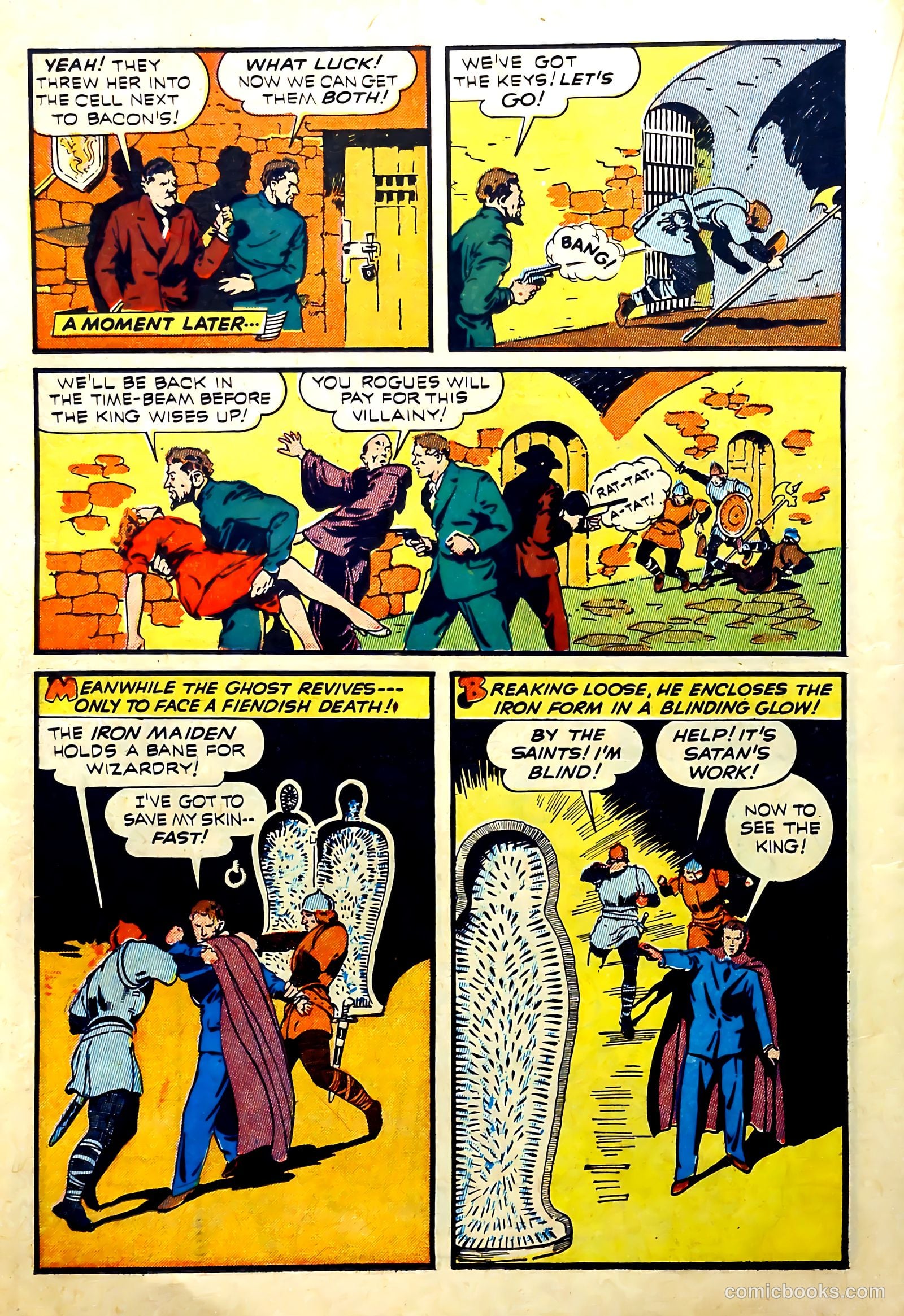 Thrilling Comics #21 (1940) — page 32 of 68
