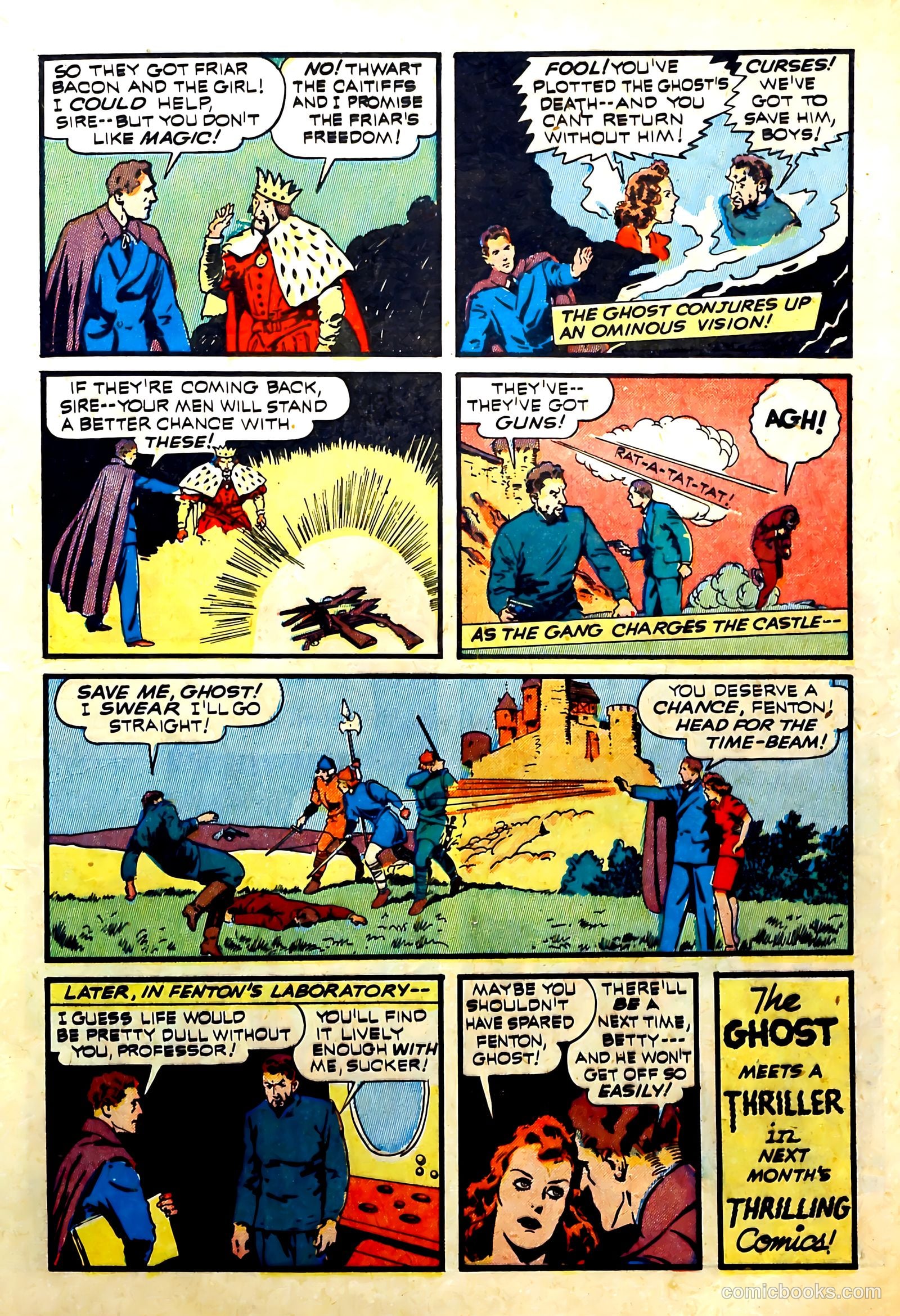 Thrilling Comics #21 (1940) — page 33 of 68