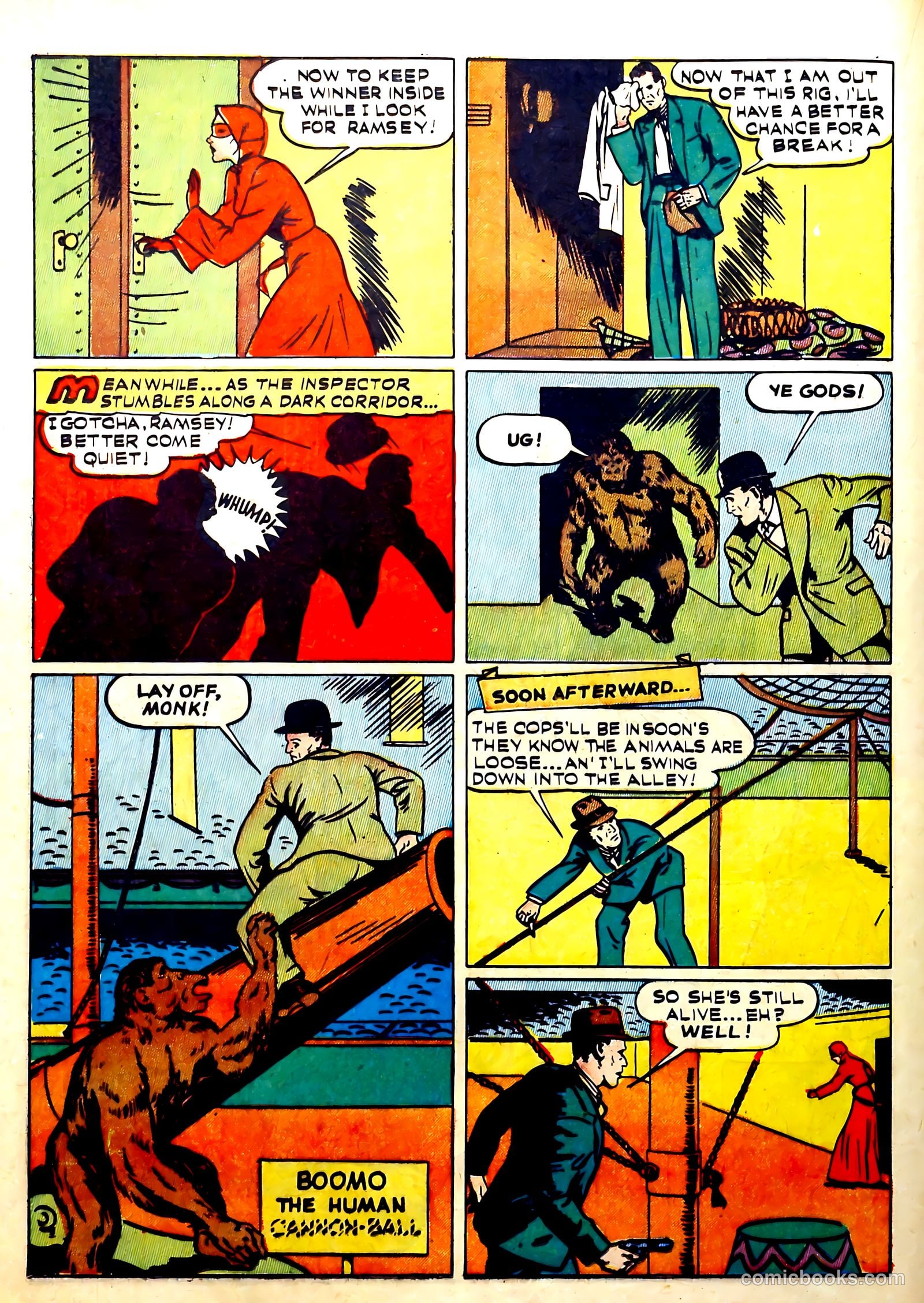 Thrilling Comics #21 (1940) — page 46 of 68