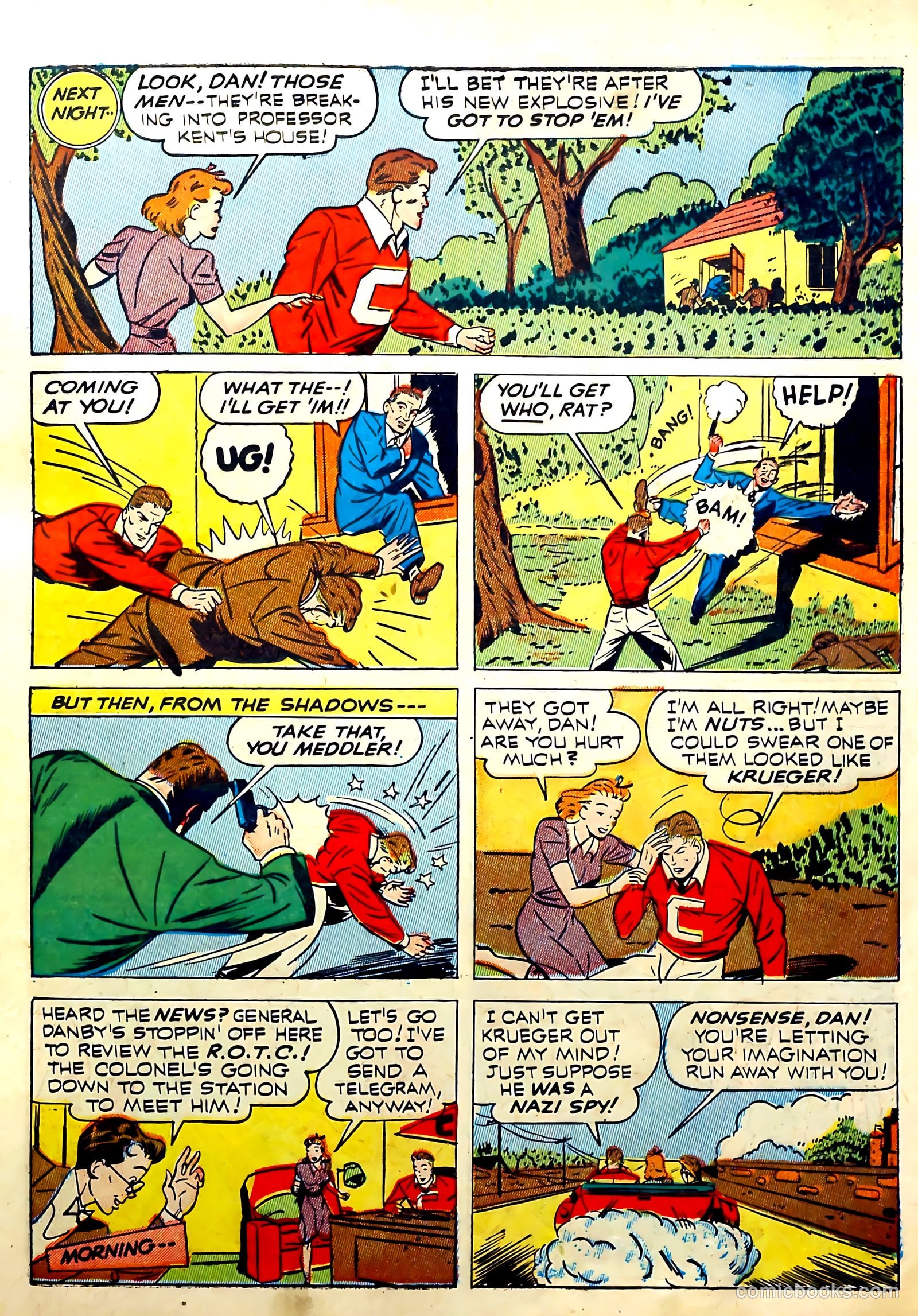 Thrilling Comics #21 (1940) — page 51 of 68