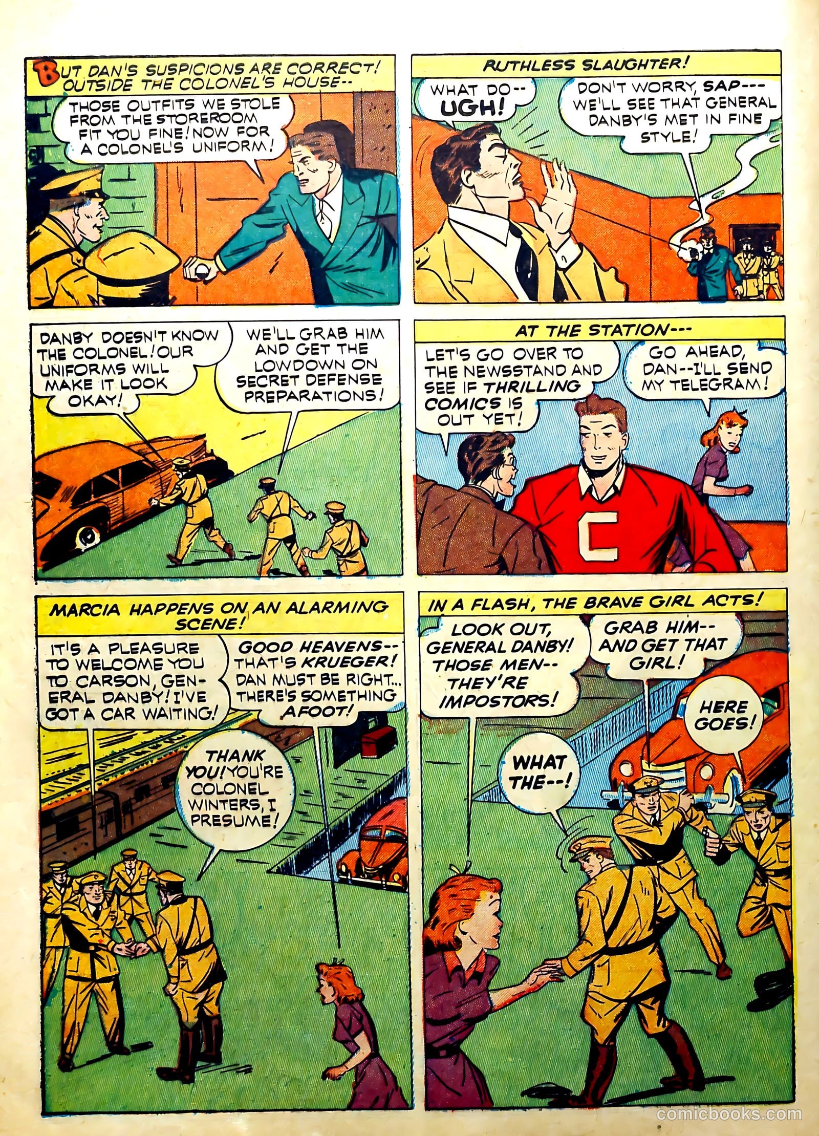 Thrilling Comics #21 (1940) — page 52 of 68