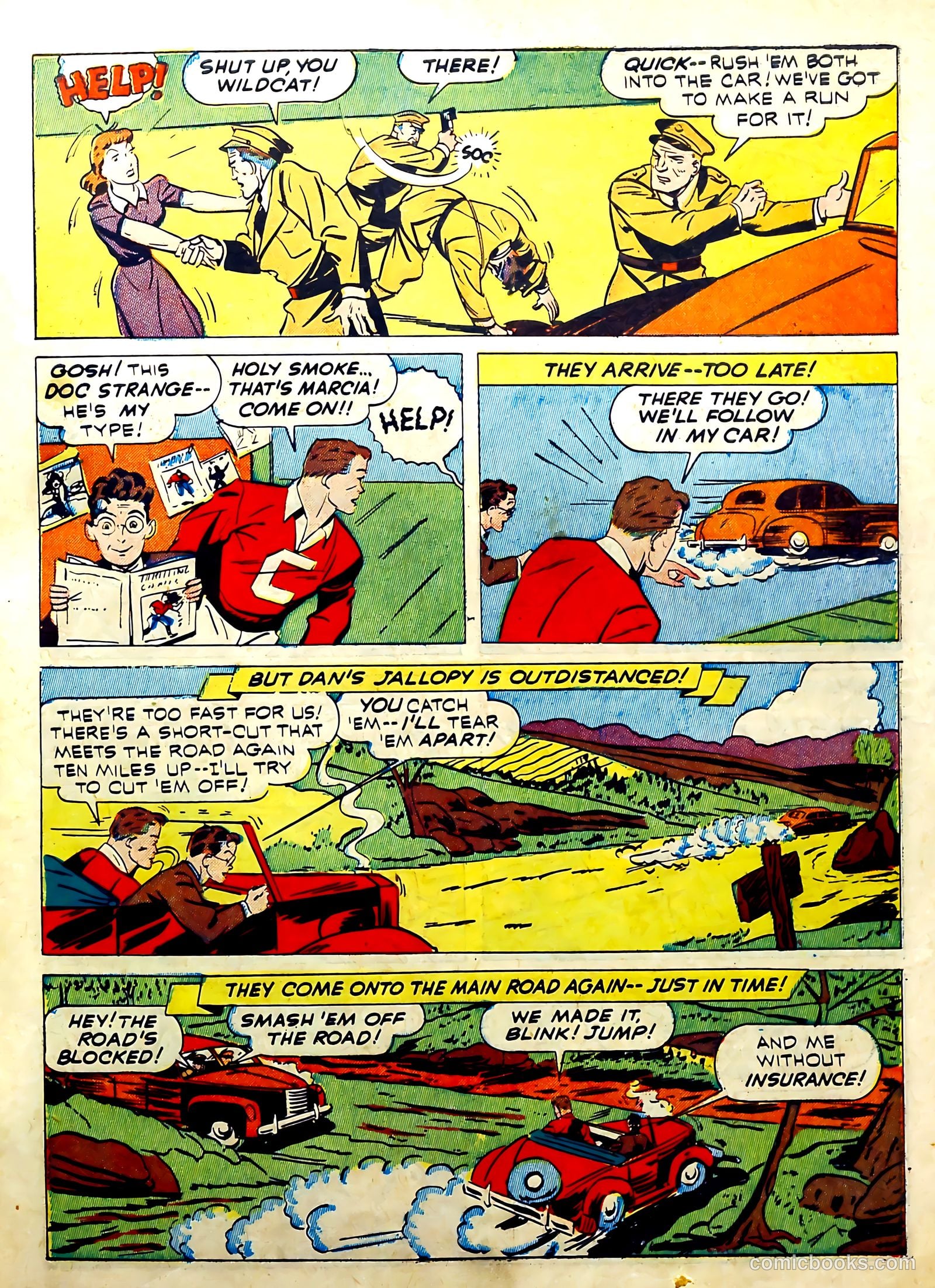 Thrilling Comics #21 (1940) — page 53 of 68
