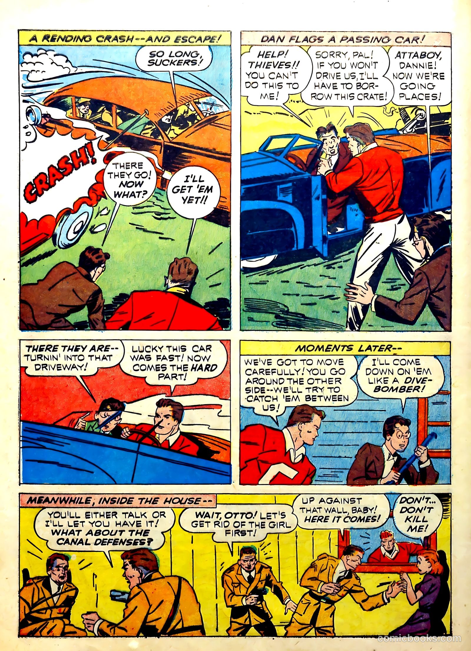 Thrilling Comics #21 (1940) — page 54 of 68