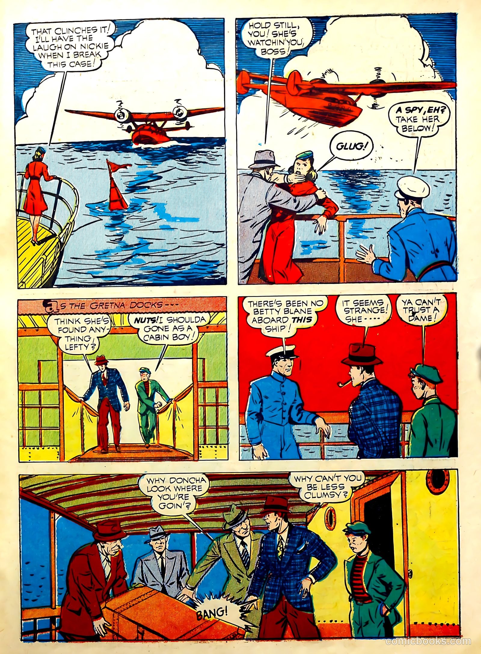Thrilling Comics #21 (1940) — page 59 of 68