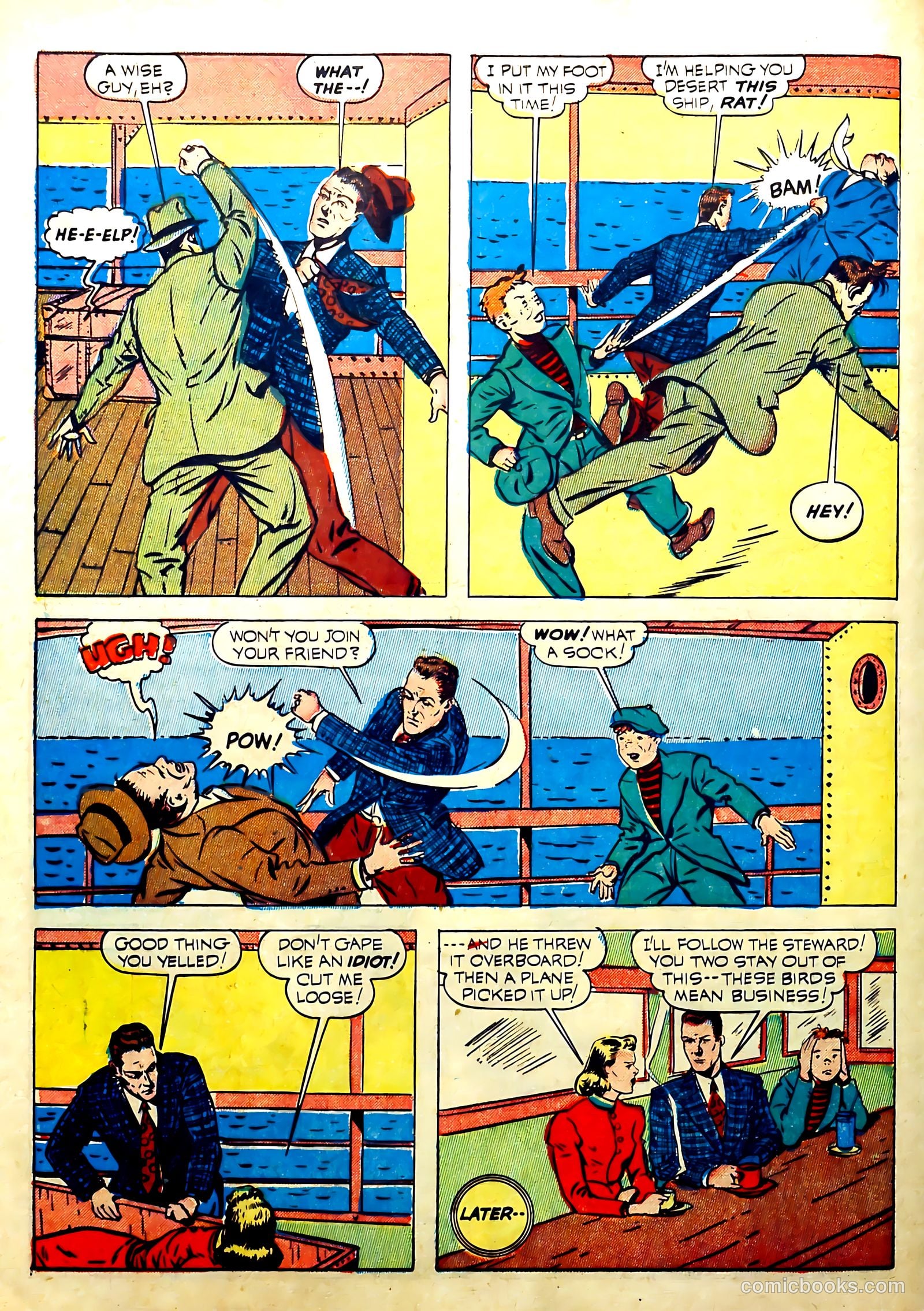 Thrilling Comics #21 (1940) — page 60 of 68