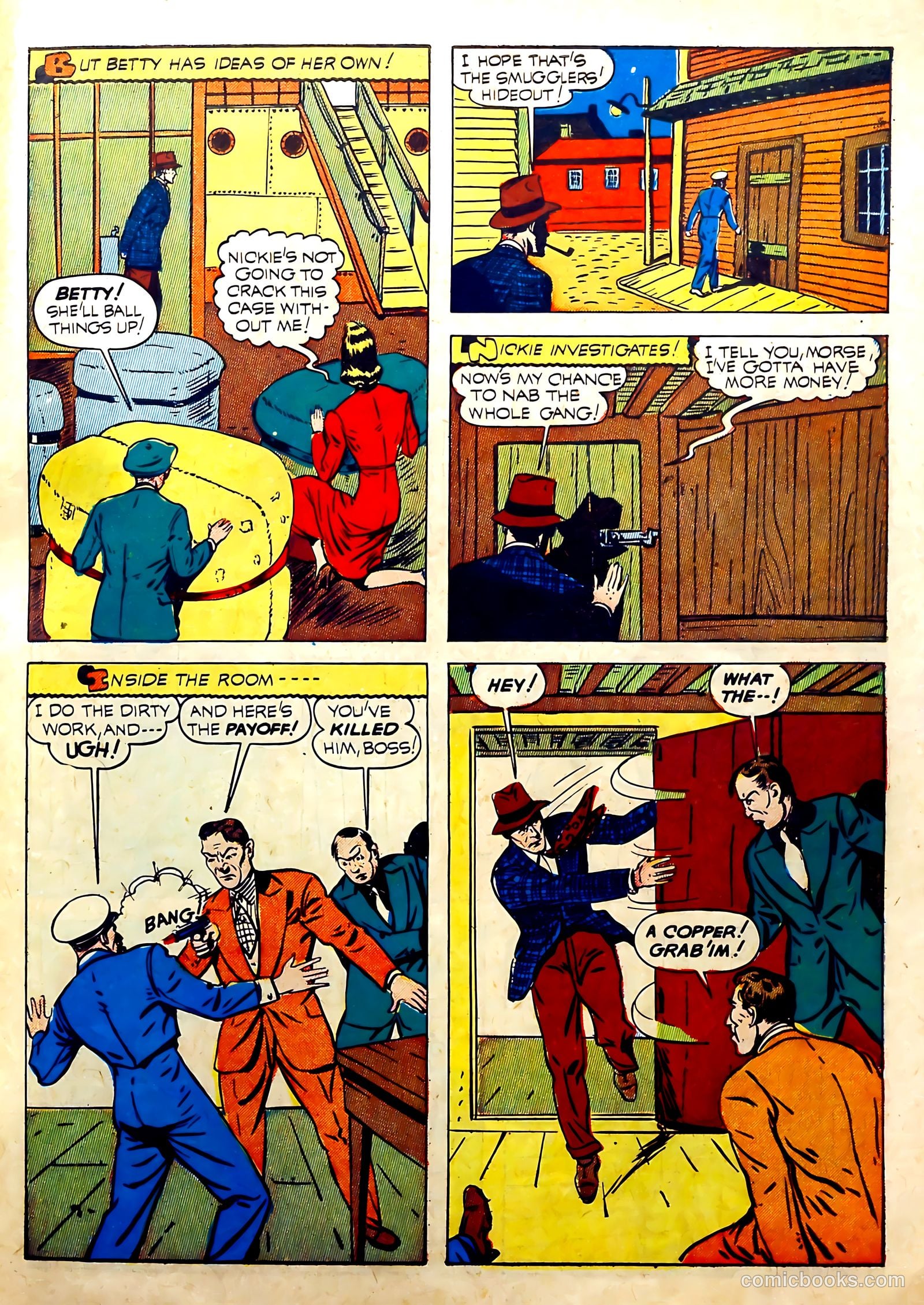 Thrilling Comics #21 (1940) — page 61 of 68