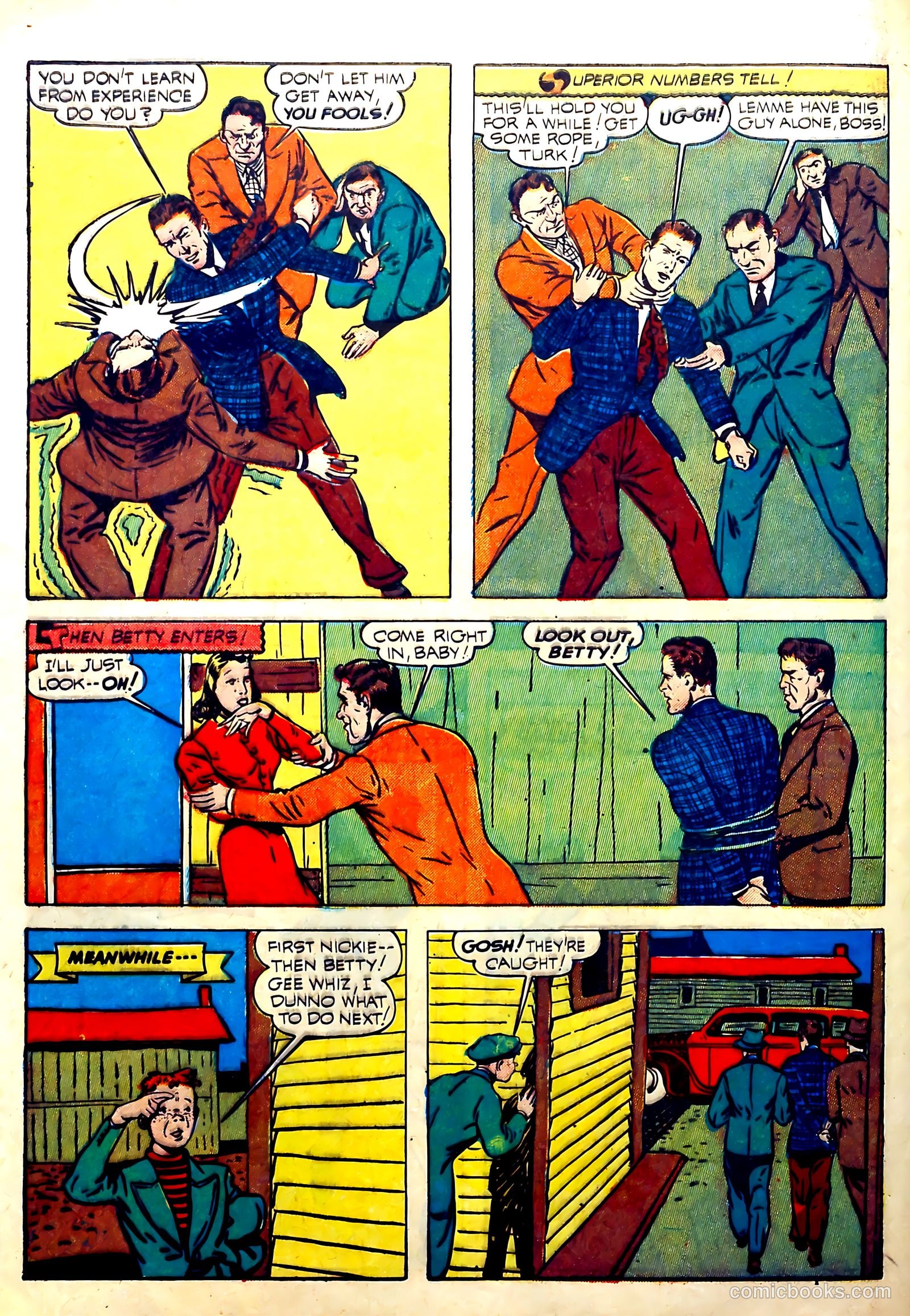Thrilling Comics #21 (1940) — page 62 of 68