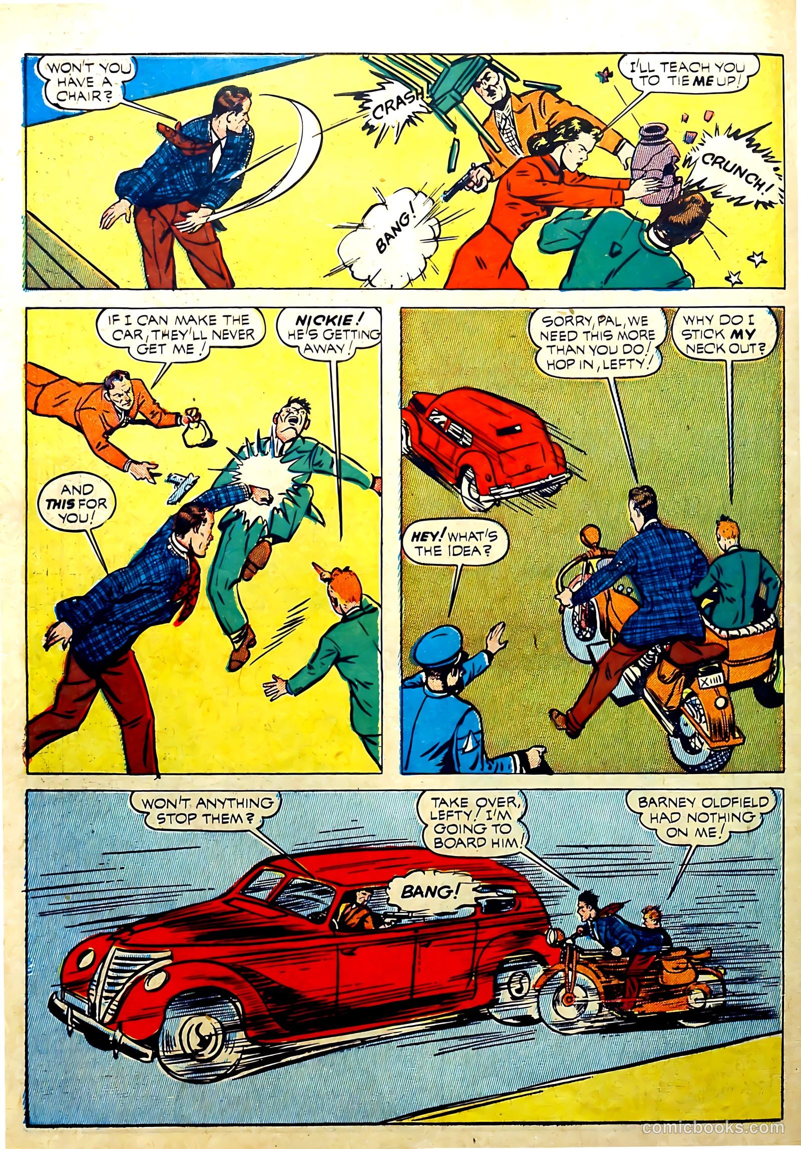 Thrilling Comics #21 (1940) — page 64 of 68