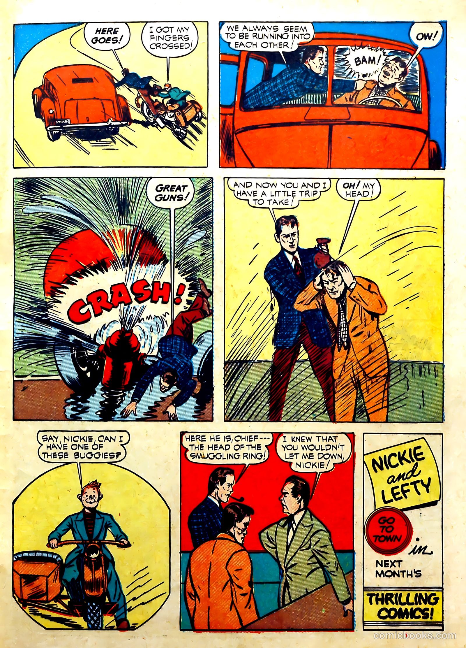 Thrilling Comics #21 (1940) — page 65 of 68