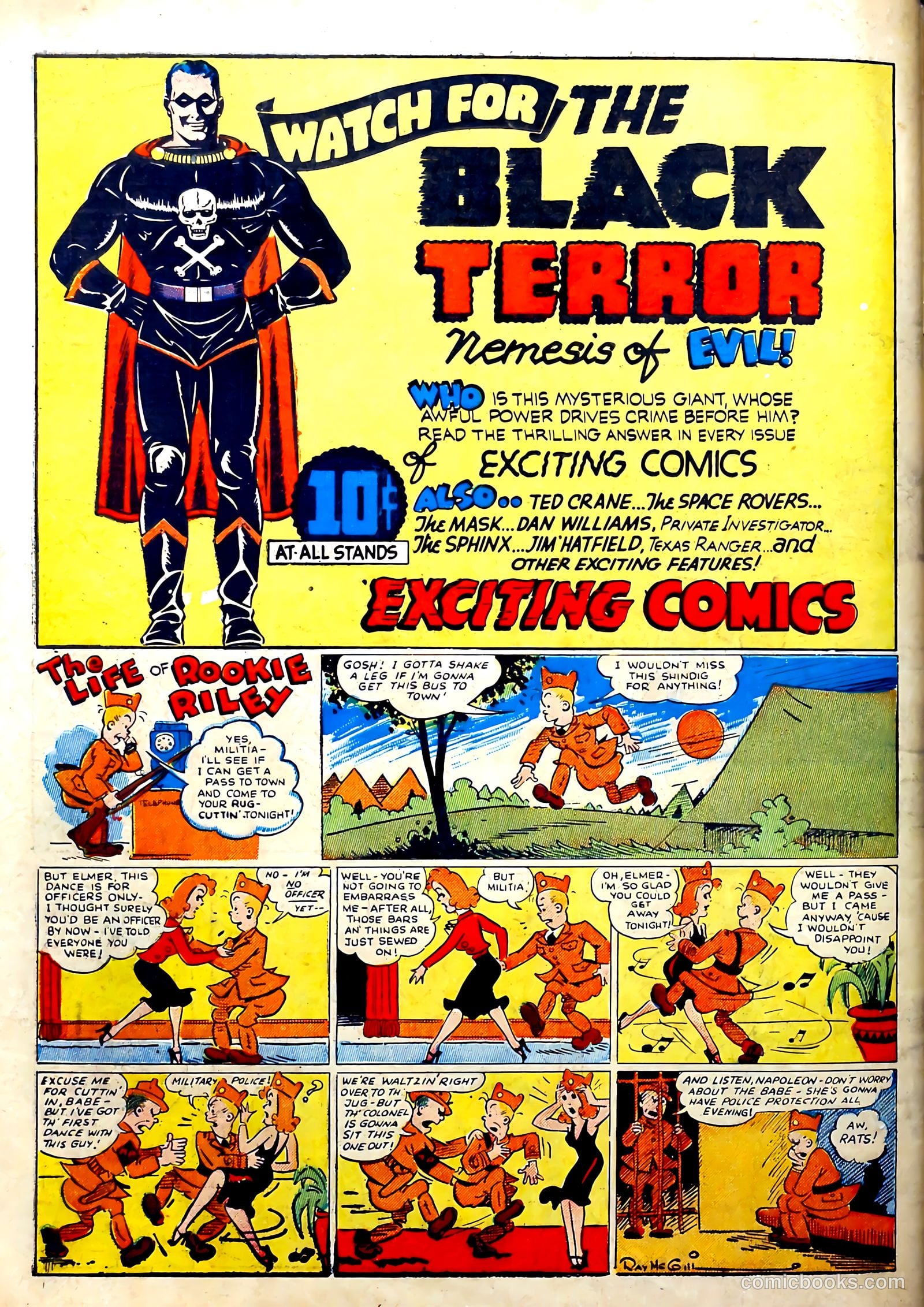 Thrilling Comics #21 (1940) — page 66 of 68