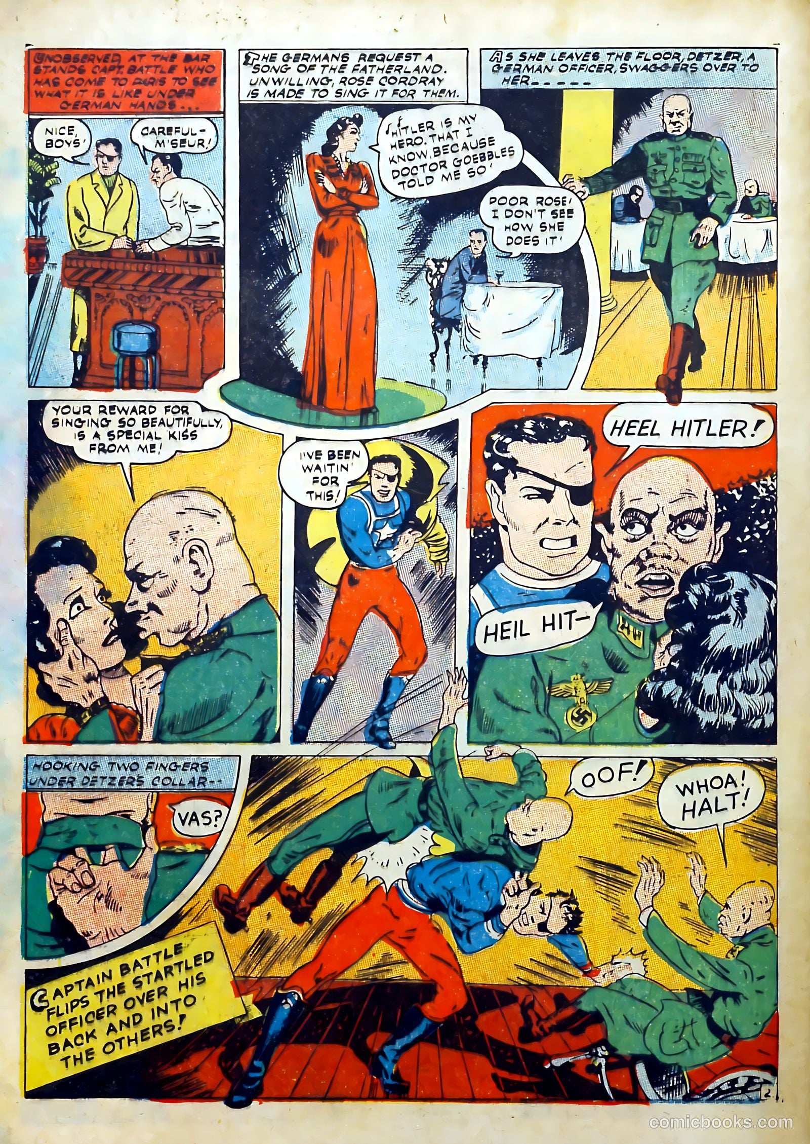 Captain Battle Comics #5 (1942) — page 4 of 68