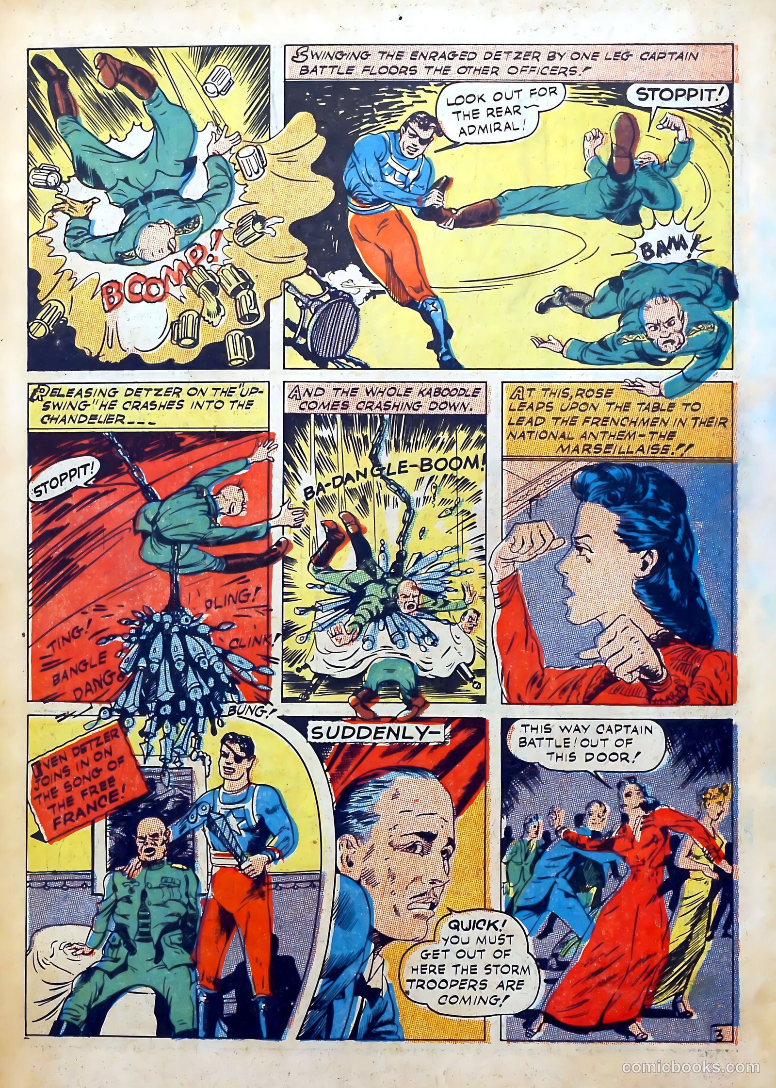 Captain Battle Comics #5 (1942) — page 5 of 68