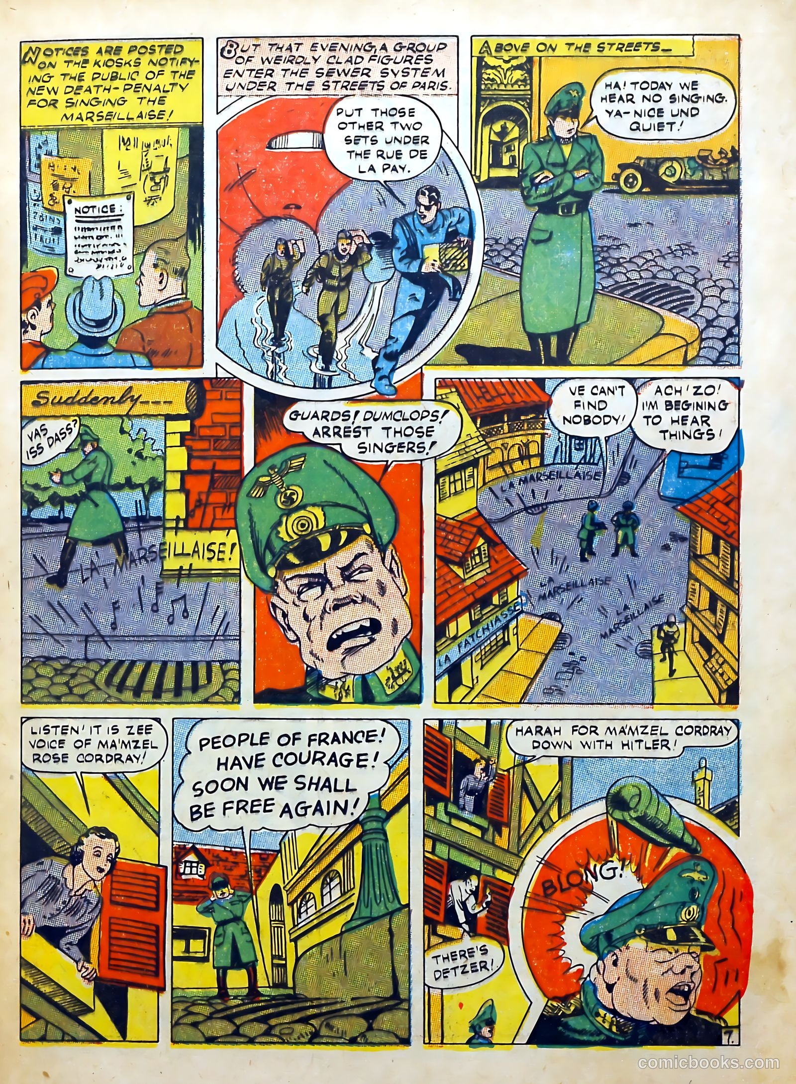 Captain Battle Comics #5 (1942) — page 9 of 68