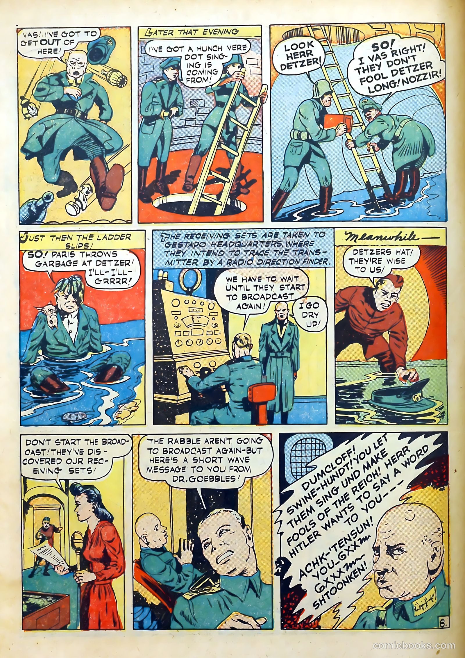 Captain Battle Comics #5 (1942) — page 10 of 68