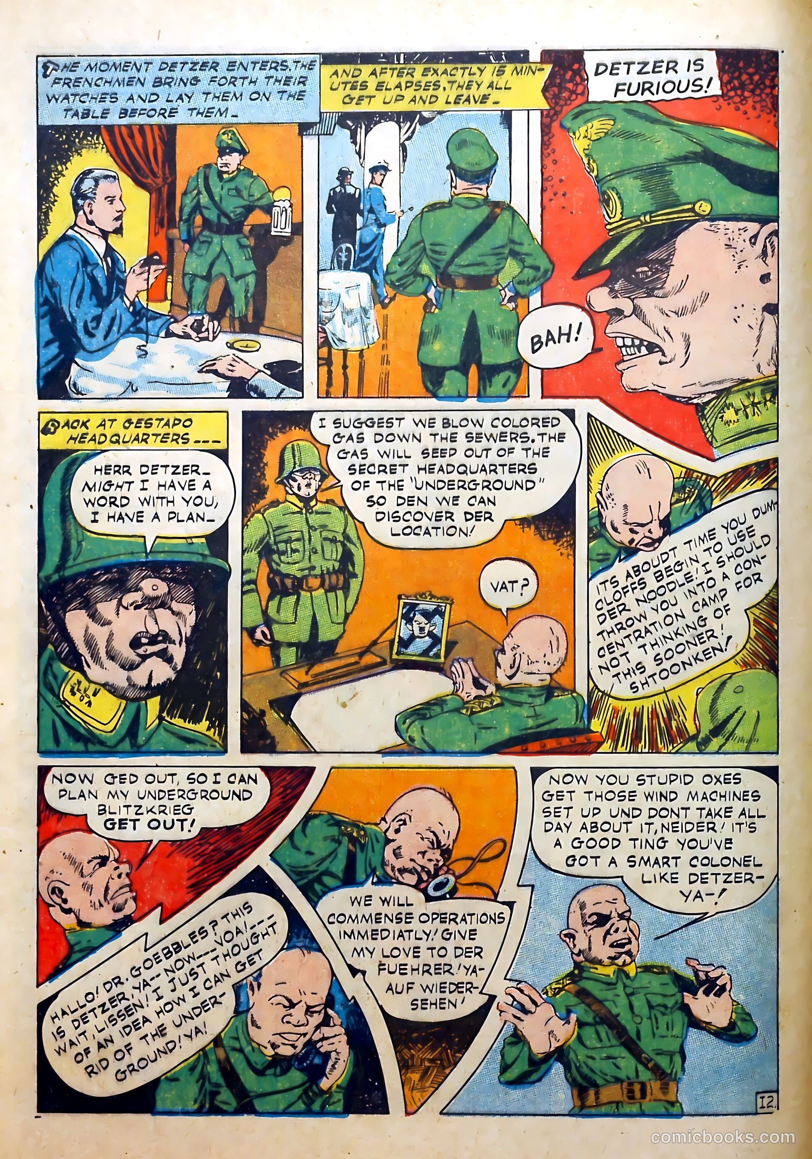 Captain Battle Comics #5 (1942) — page 14 of 68