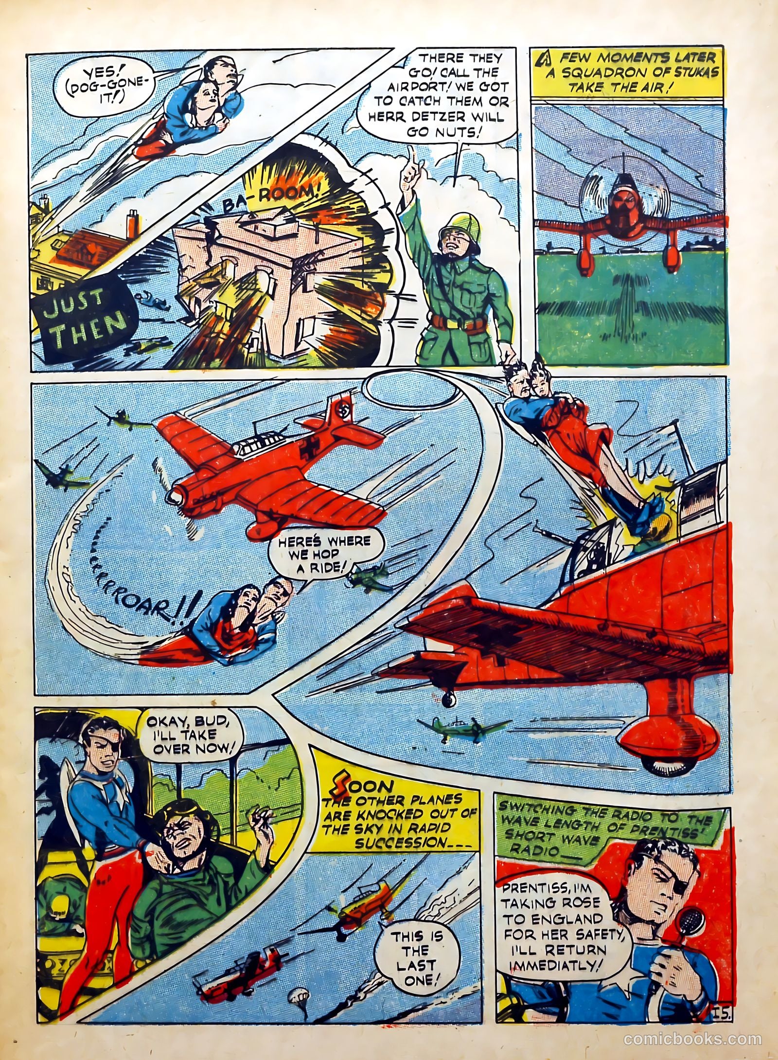 Captain Battle Comics #5 (1942) — page 17 of 68