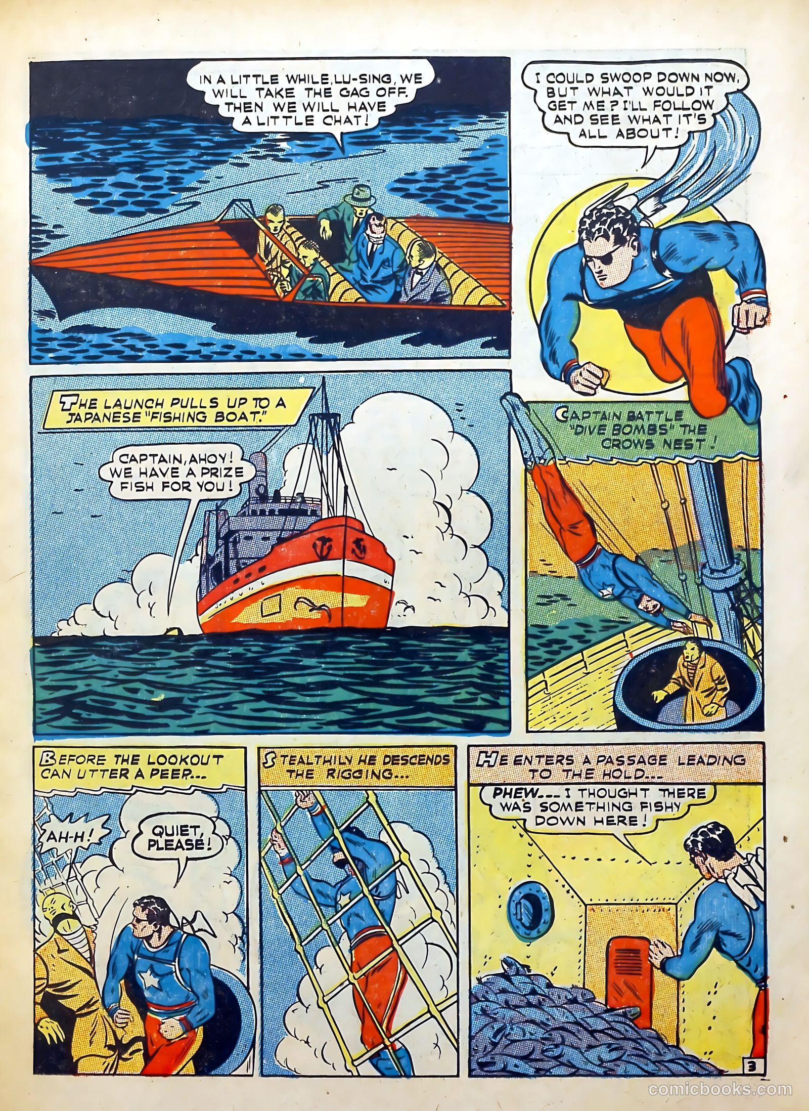 Captain Battle Comics #5 (1942) — page 21 of 68
