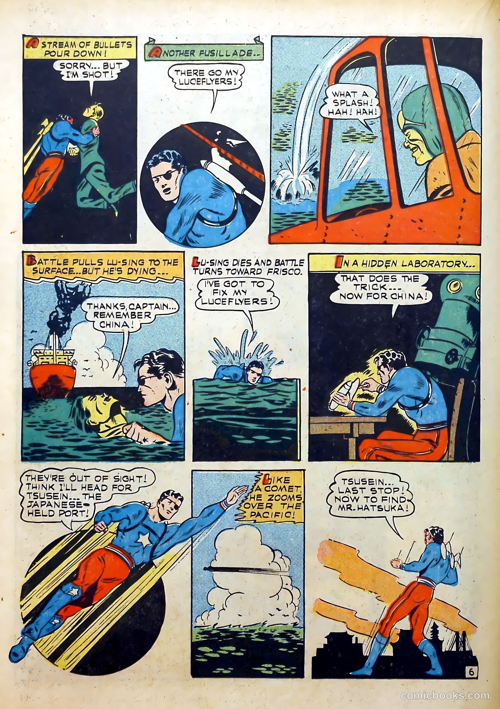 Captain Battle Comics #5 (1942) — page 24 of 68