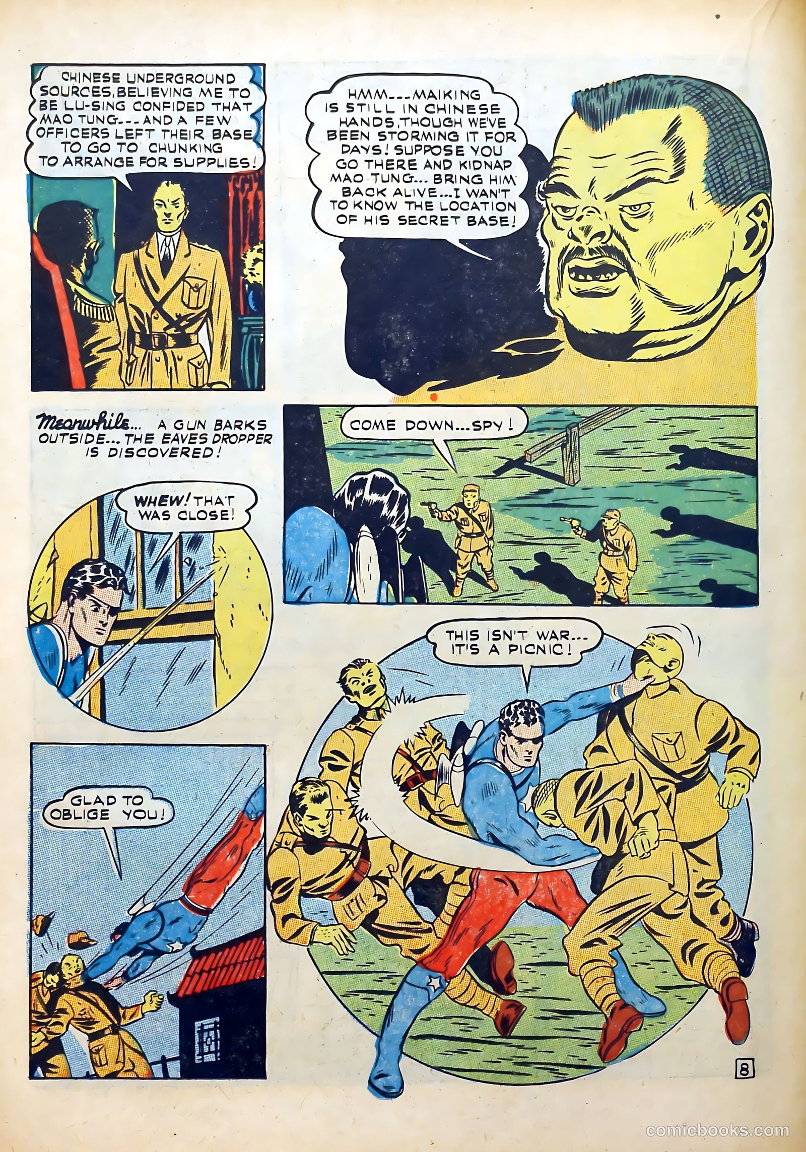 Captain Battle Comics #5 (1942) — page 26 of 68