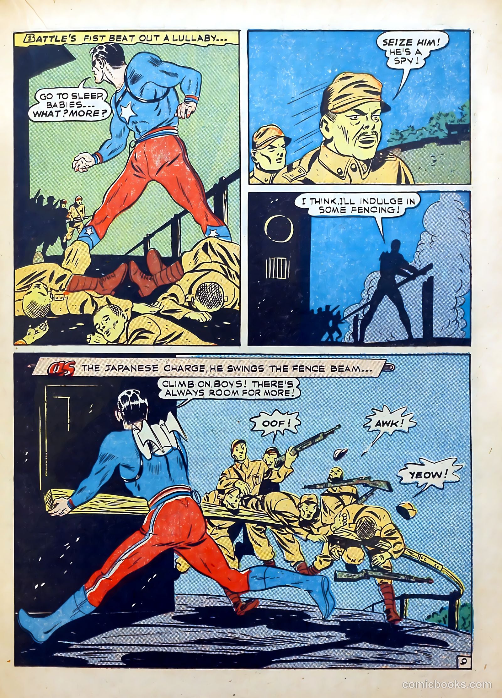 Captain Battle Comics #5 (1942) — page 27 of 68