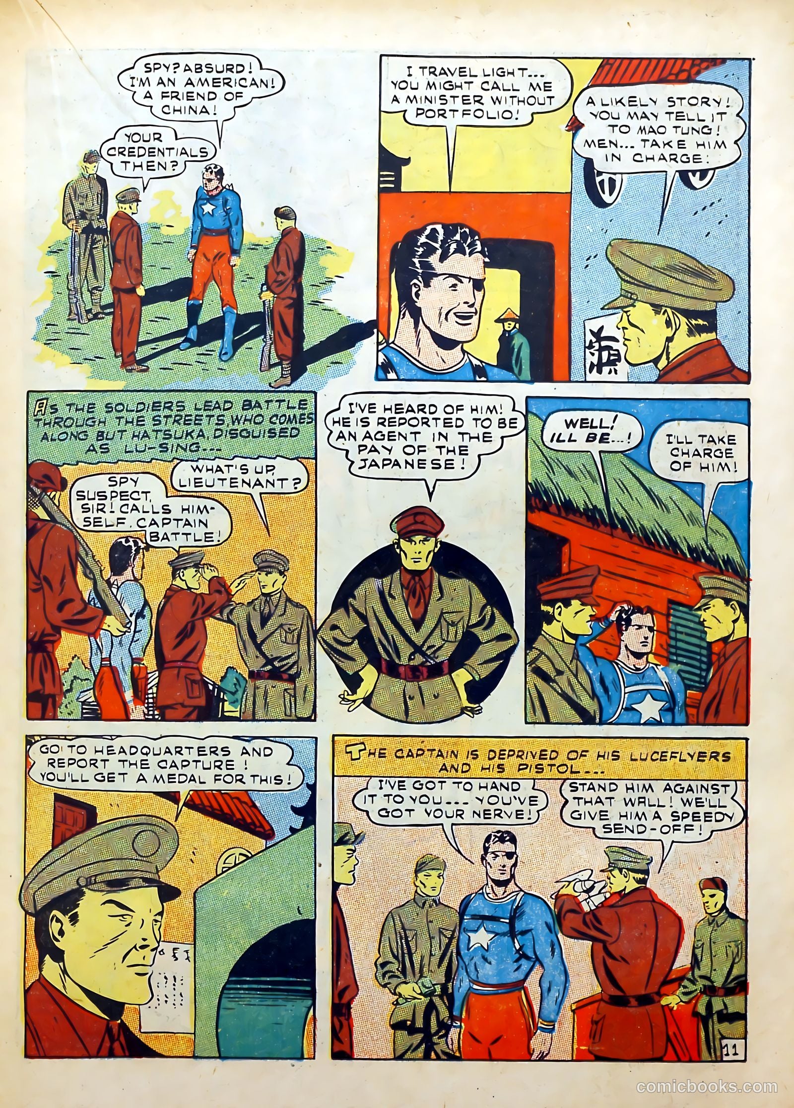 Captain Battle Comics #5 (1942) — page 29 of 68