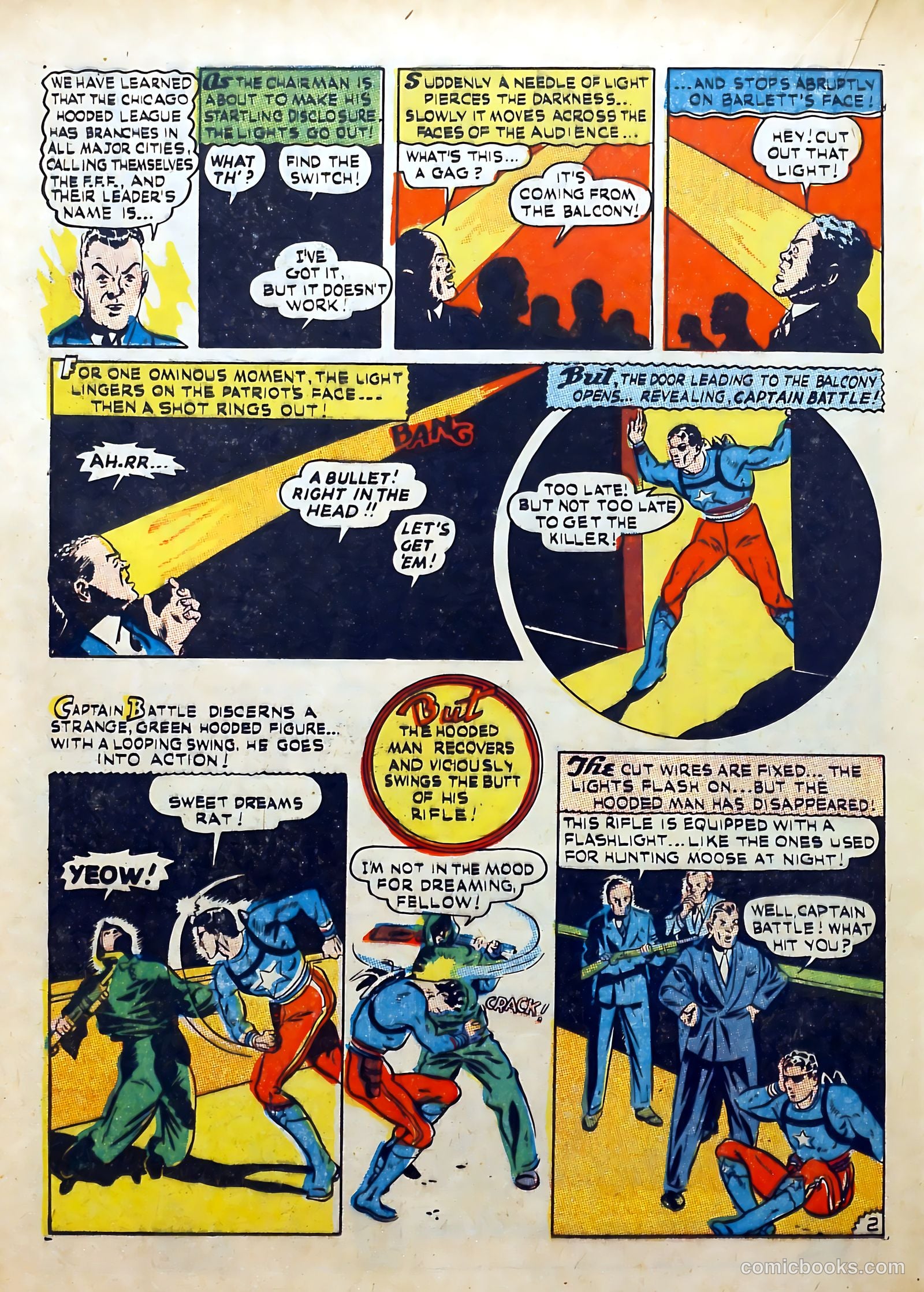 Captain Battle Comics #5 (1942) — page 36 of 68