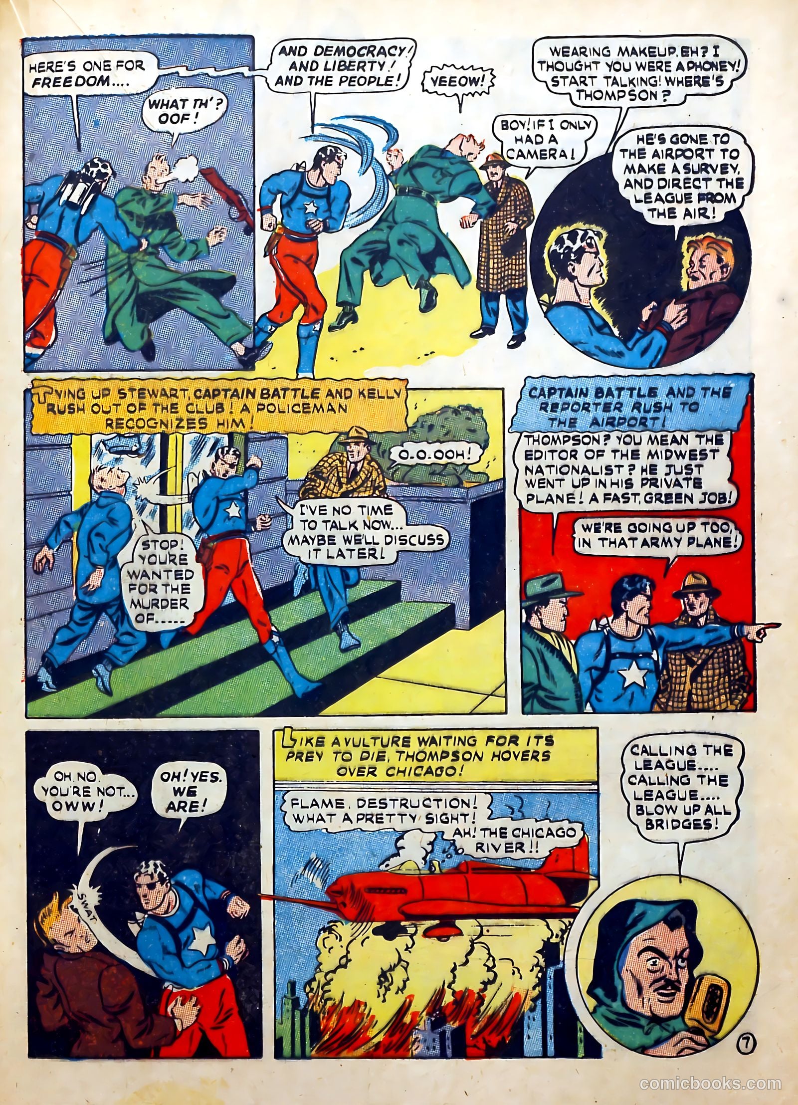 Captain Battle Comics #5 (1942) — page 41 of 68