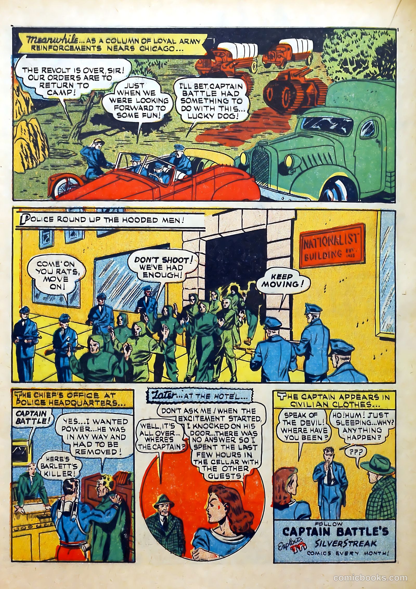 Captain Battle Comics #5 (1942) — page 44 of 68