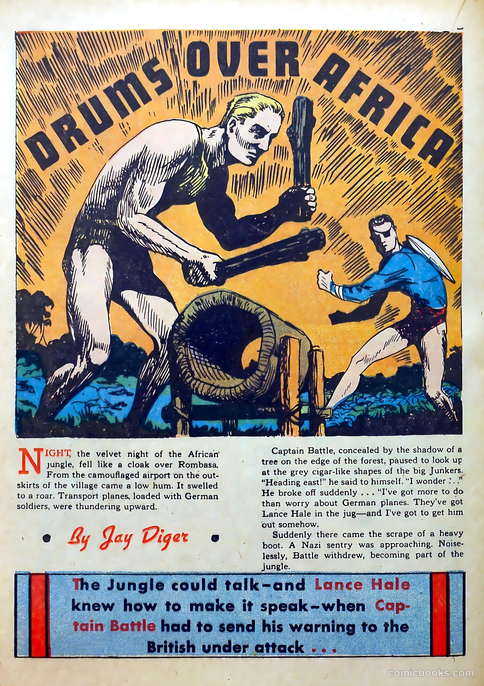 Captain Battle Comics #5 (1942) — page 46 of 68