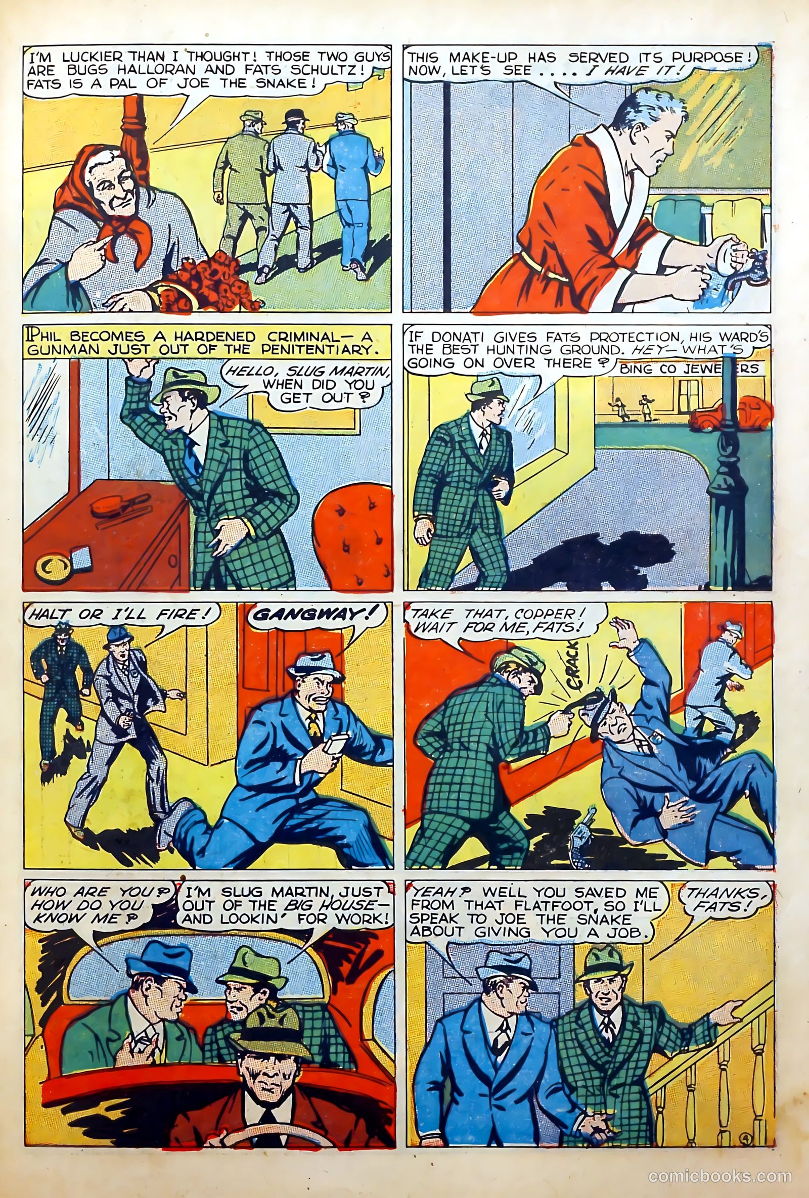 Captain Battle Comics #5 (1942) — page 51 of 68