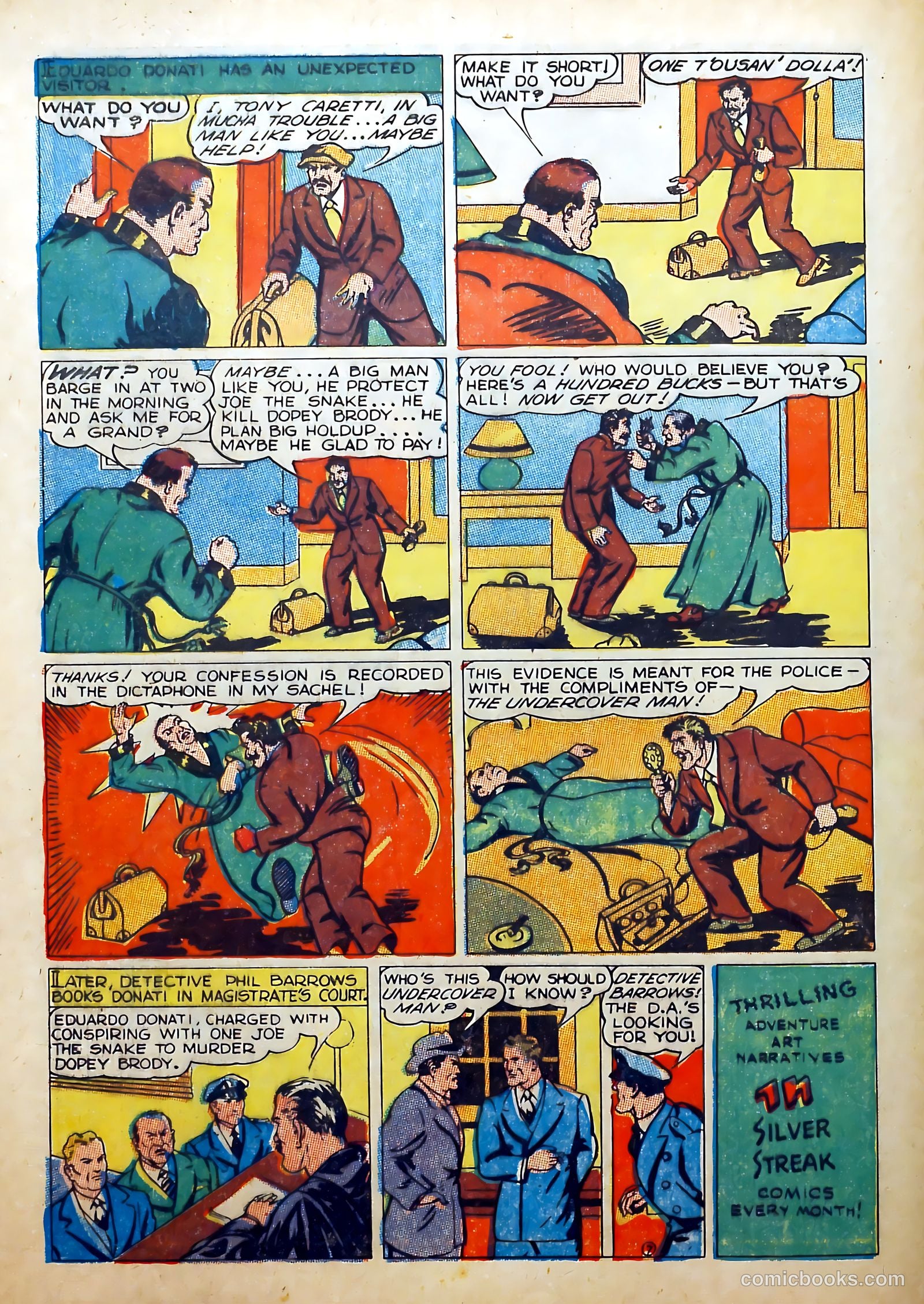 Captain Battle Comics #5 (1942) — page 54 of 68