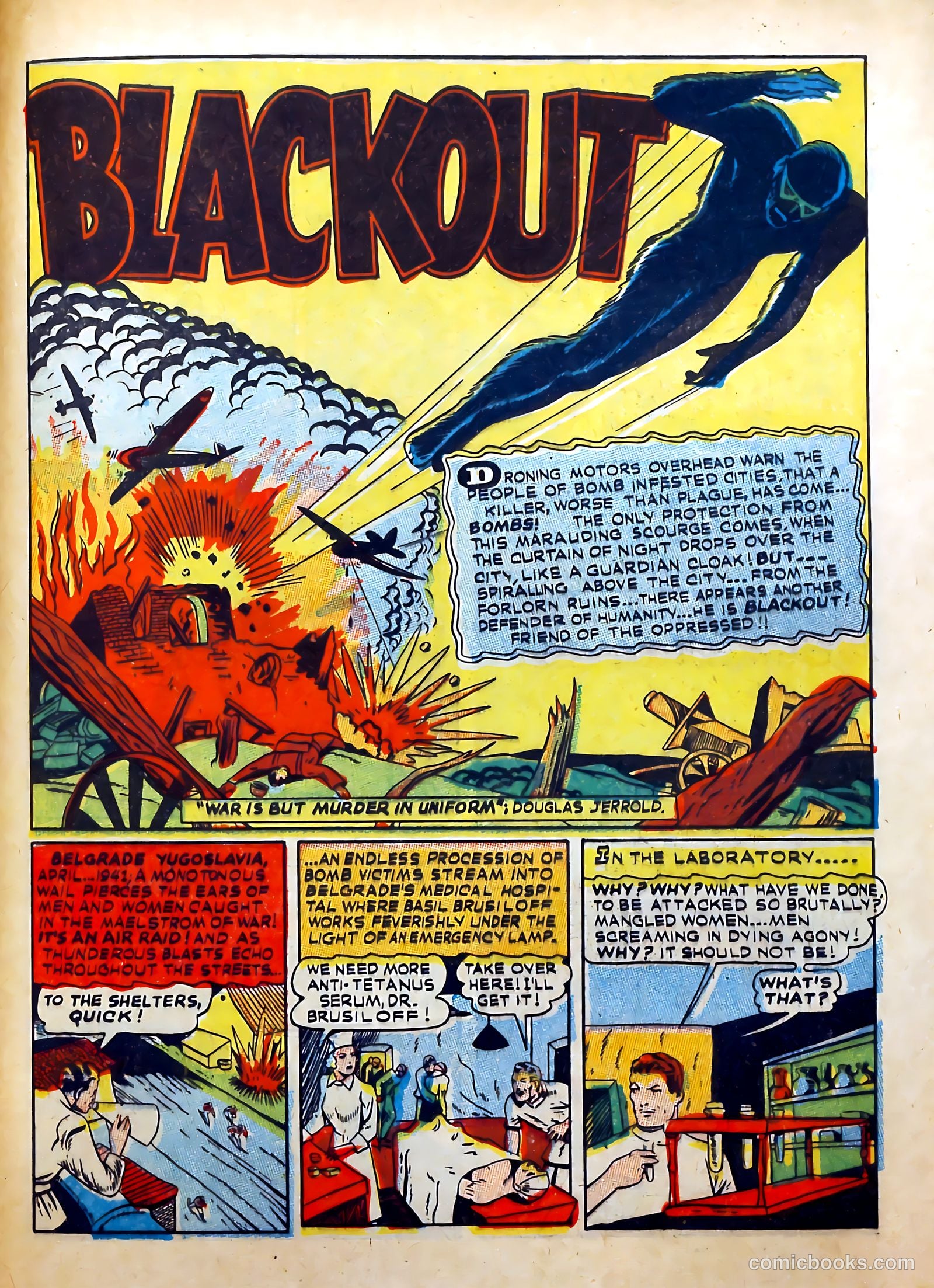 Captain Battle Comics #5 (1942) — page 57 of 68