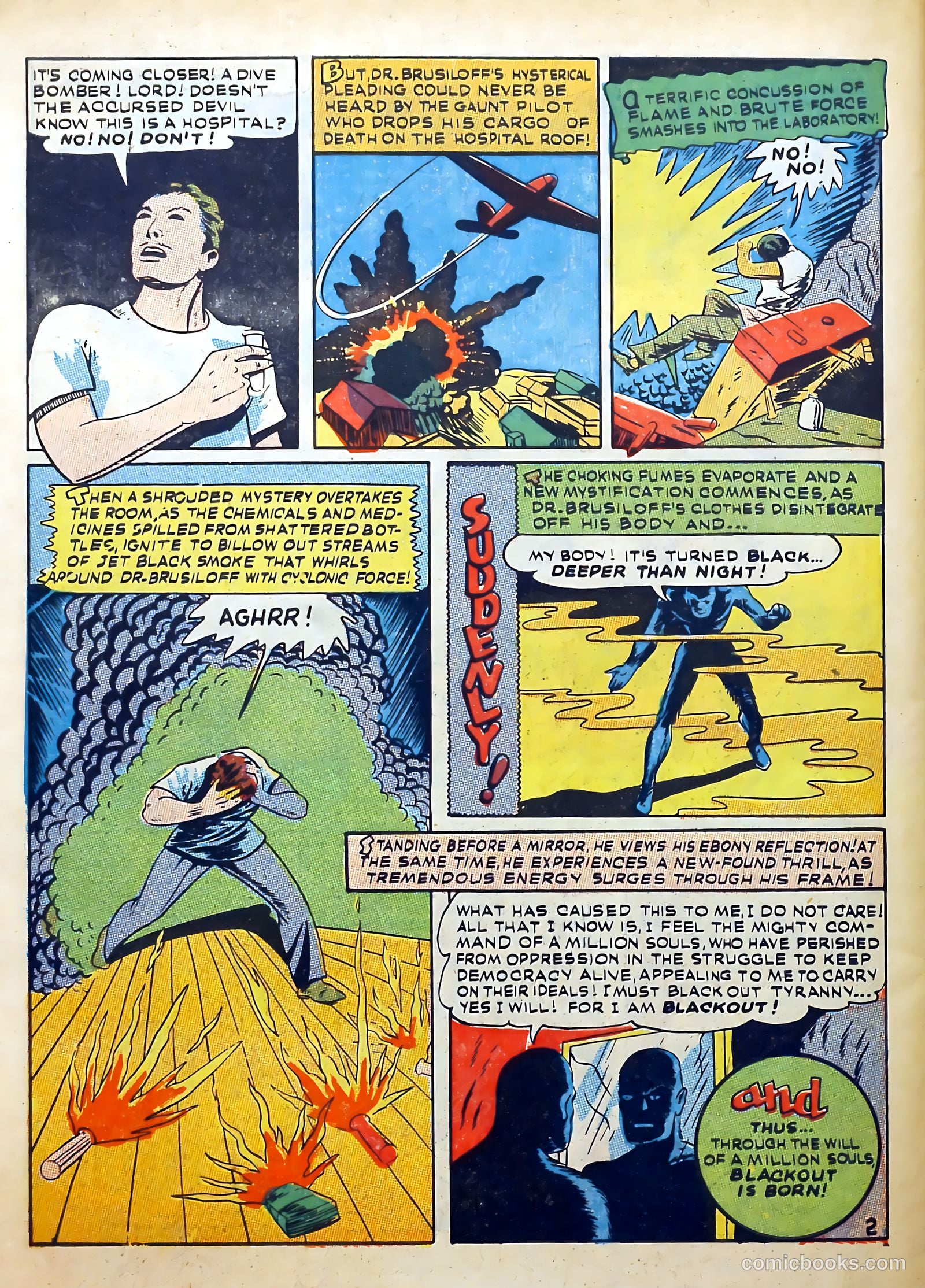 Captain Battle Comics #5 (1942) — page 58 of 68