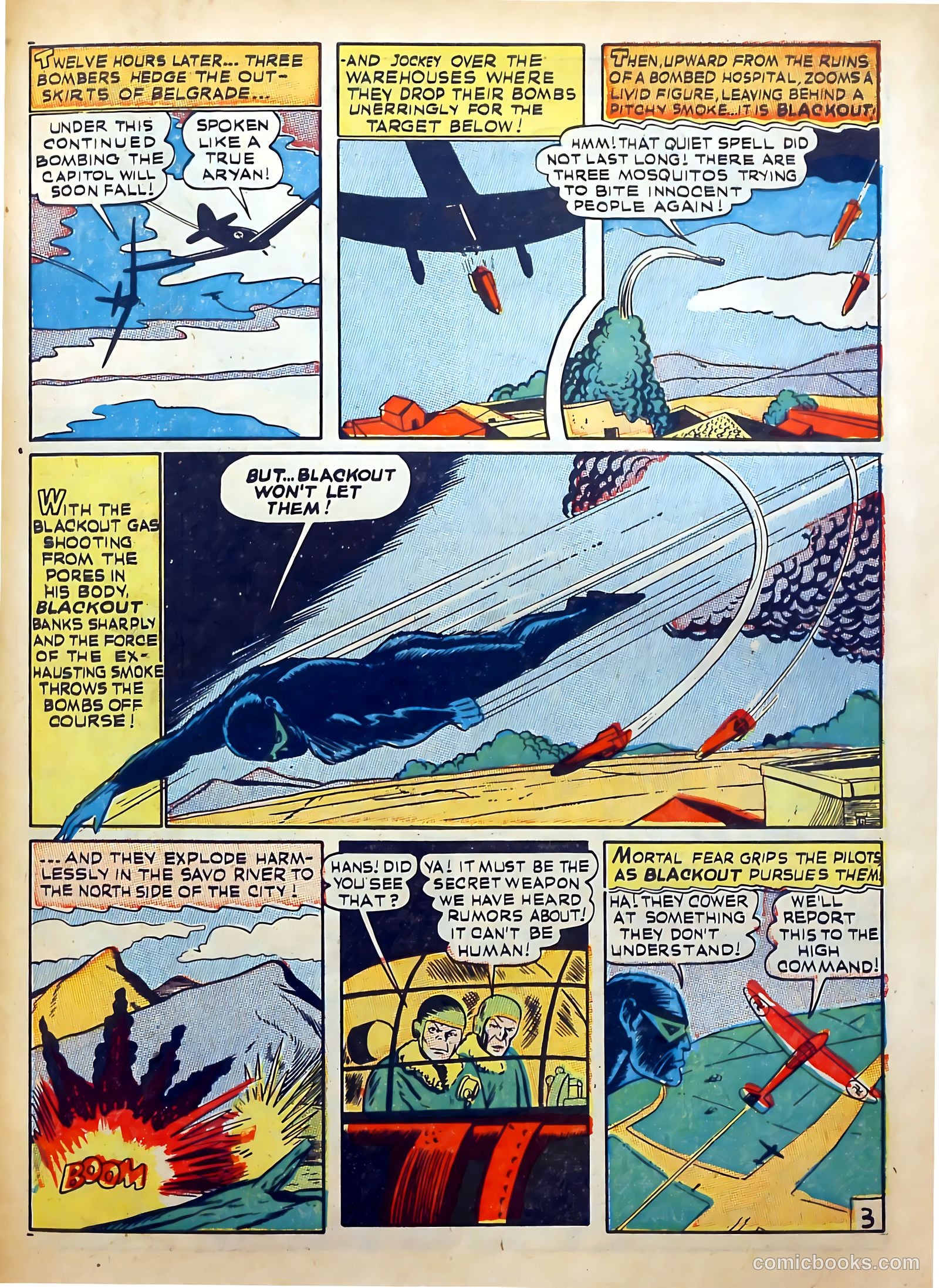 Captain Battle Comics #5 (1942) — page 59 of 68