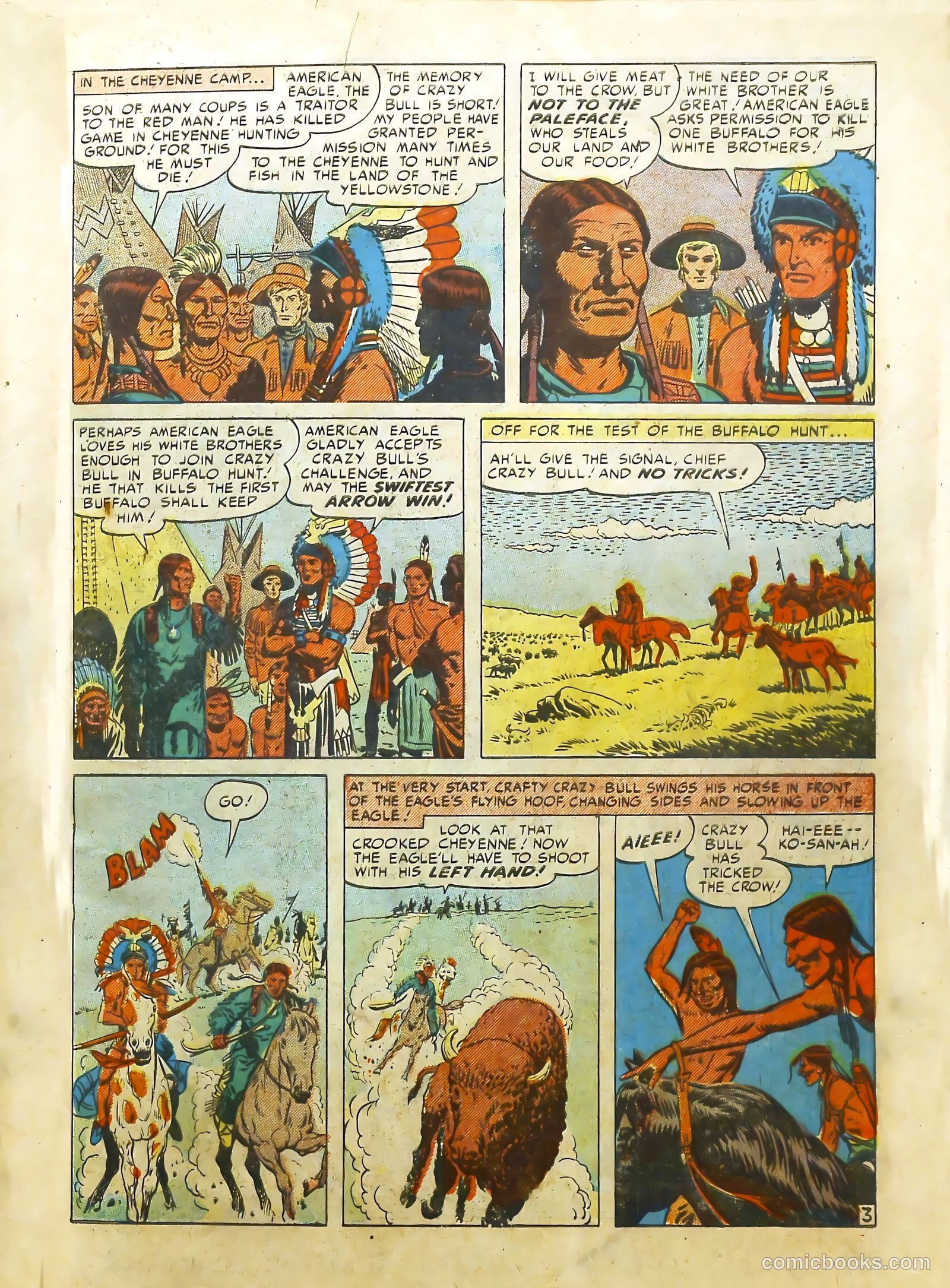 Prize Comics Western #91 (1950) — page 5 of 42