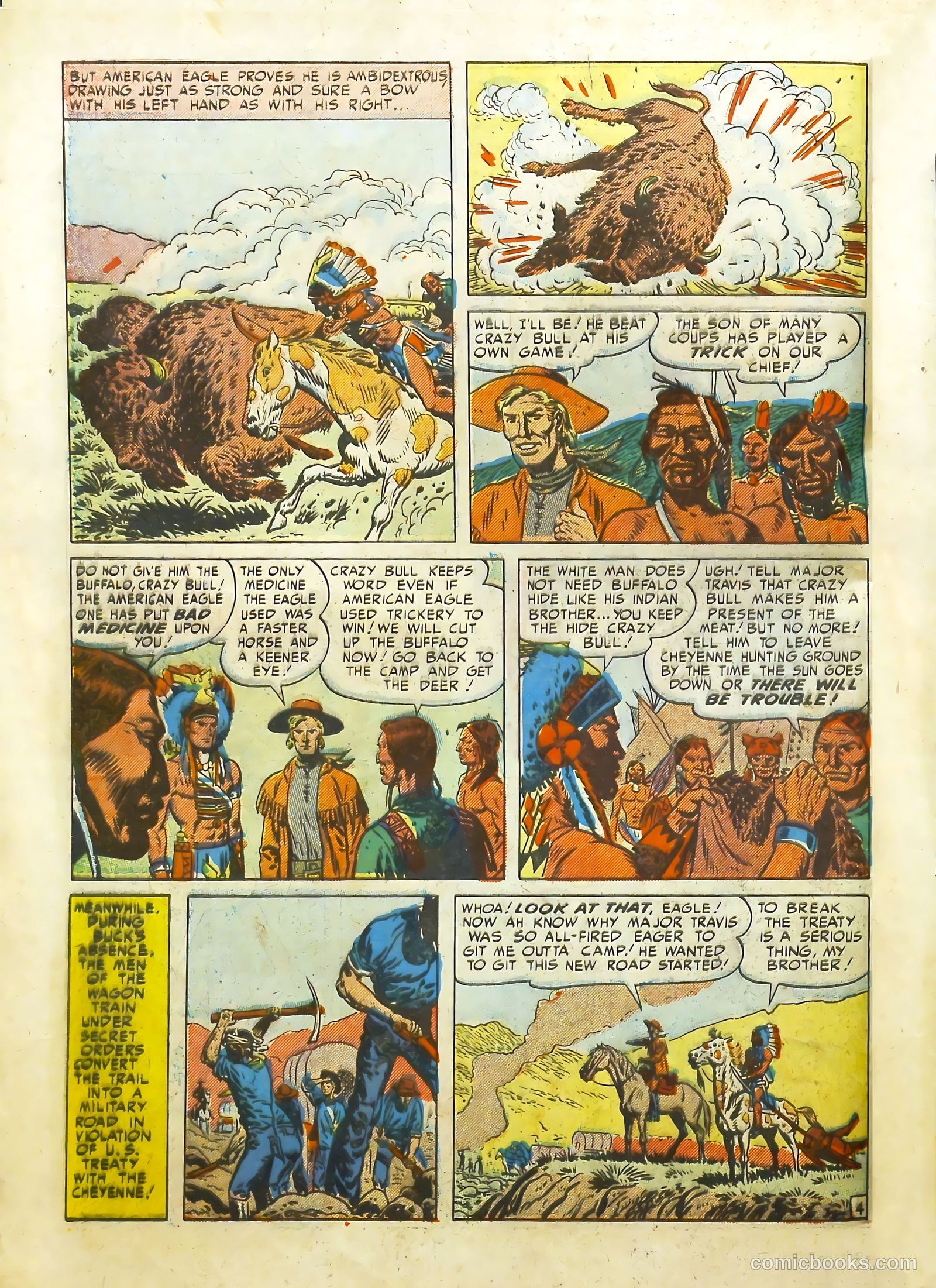 Prize Comics Western #91 (1950) — page 6 of 42