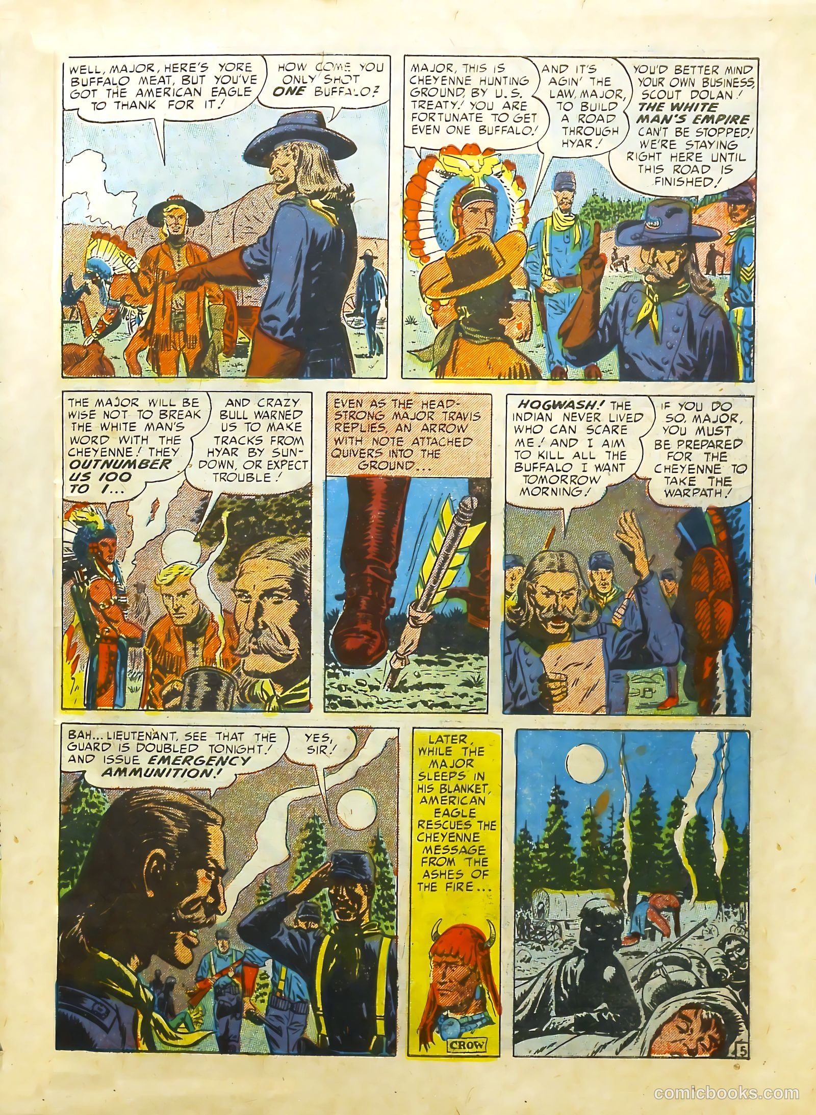 Prize Comics Western #91 (1950) — page 7 of 42