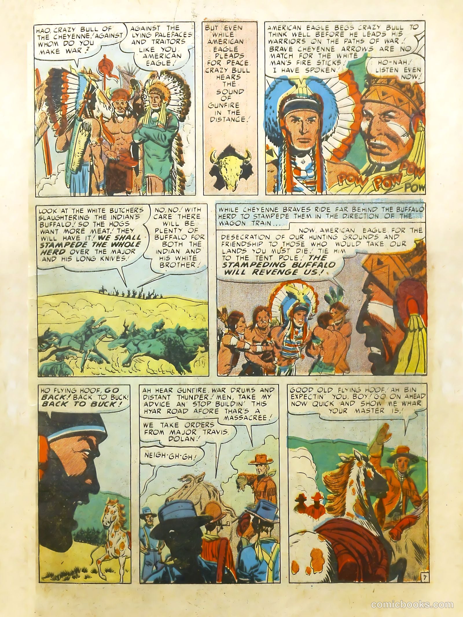 Prize Comics Western #91 (1950) — page 9 of 42