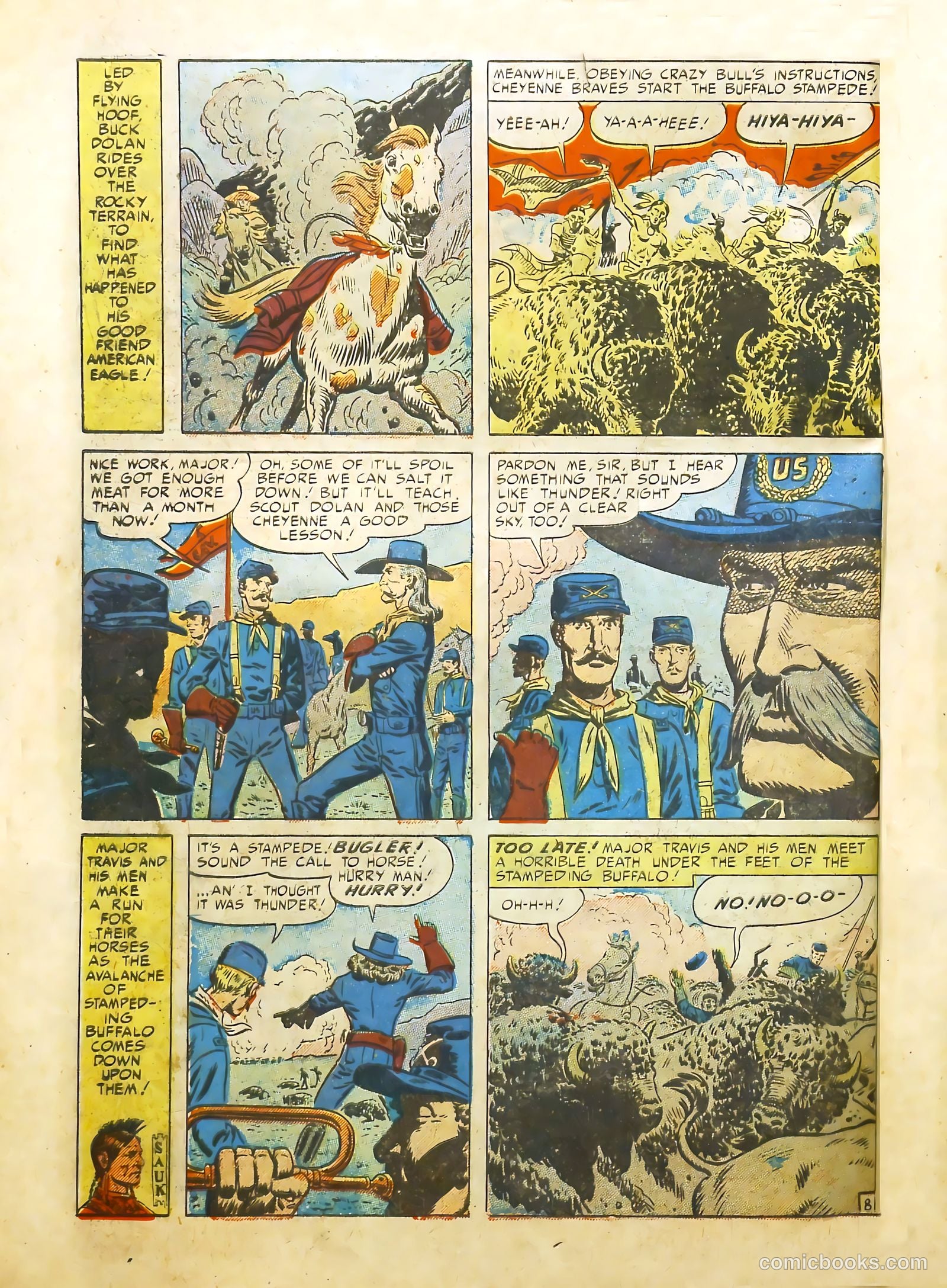 Prize Comics Western #91 (1950) — page 10 of 42