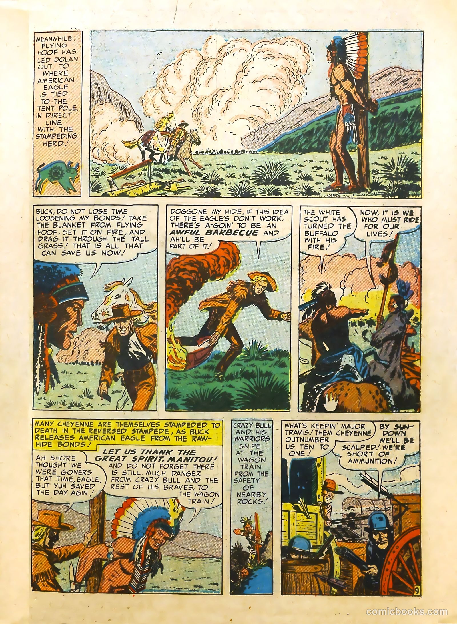 Prize Comics Western #91 (1950) — page 11 of 42