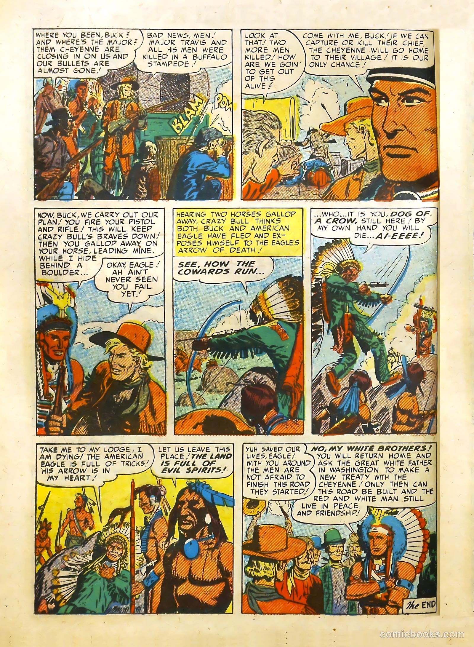 Prize Comics Western #91 (1950) — page 12 of 42