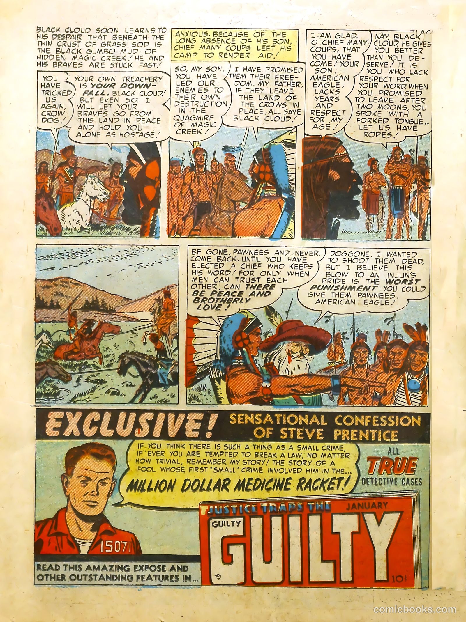 Prize Comics Western #91 (1950) — page 20 of 42