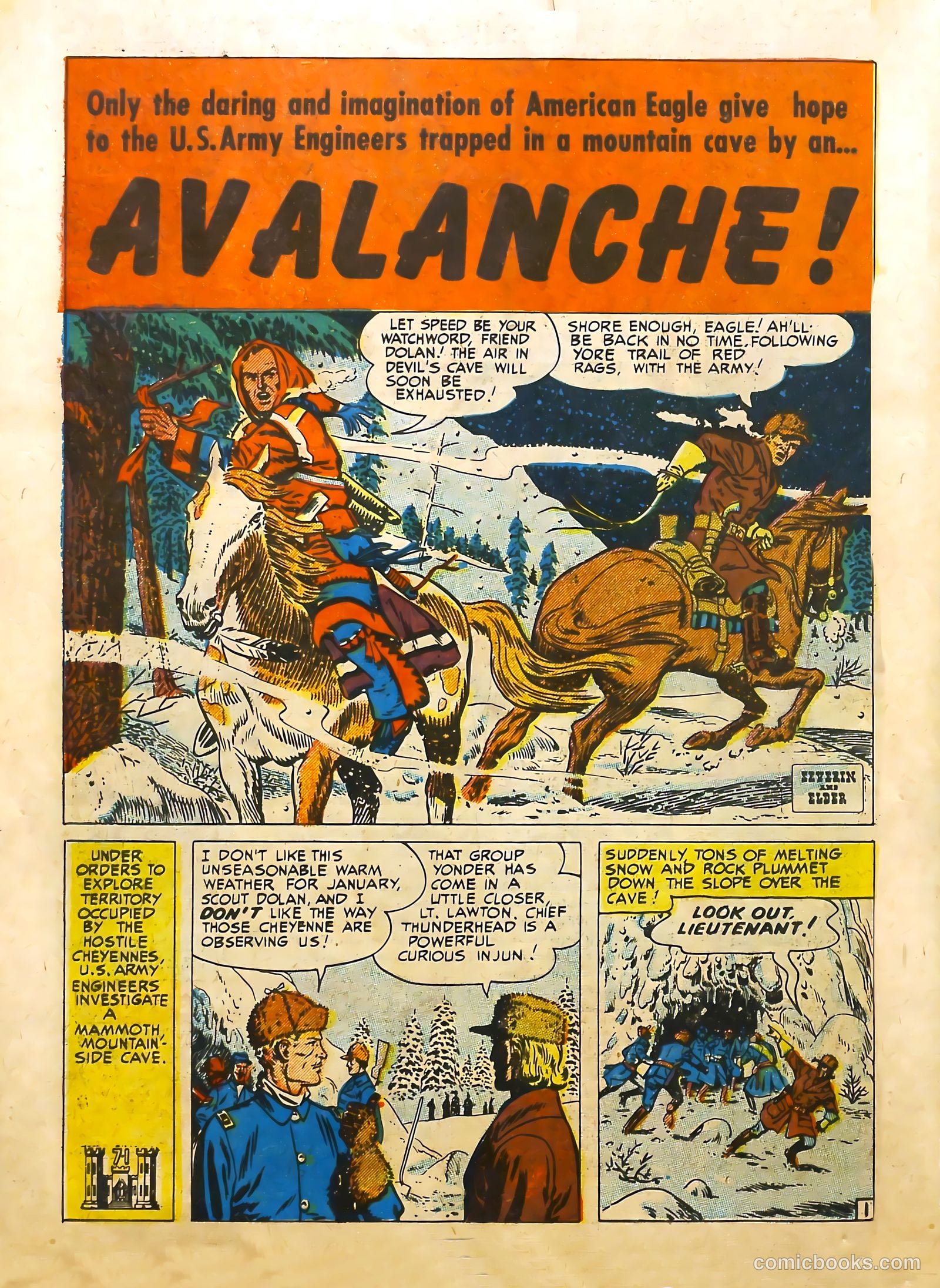 Prize Comics Western #91 (1950) — page 34 of 42