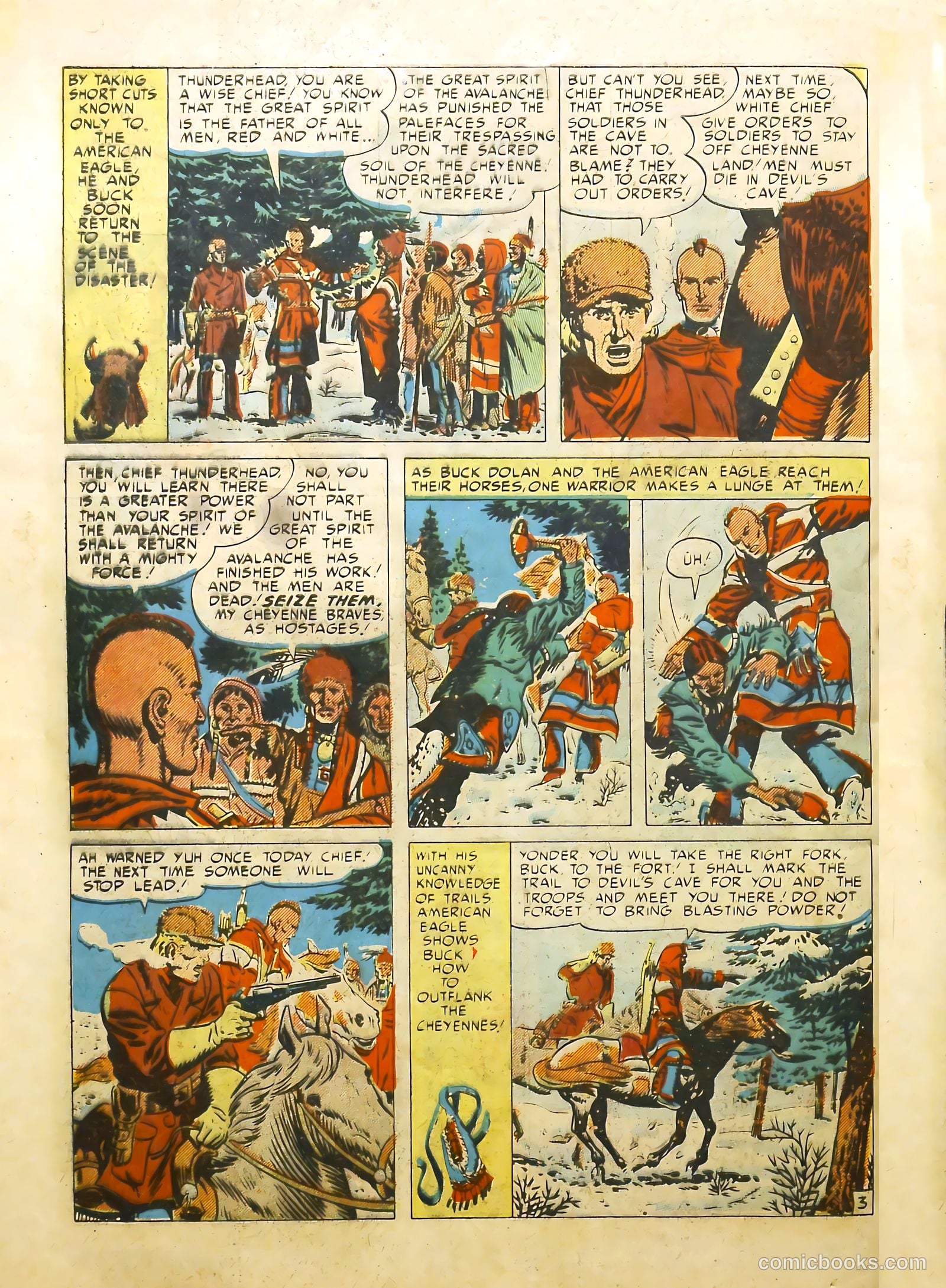 Prize Comics Western #91 (1950) — page 36 of 42