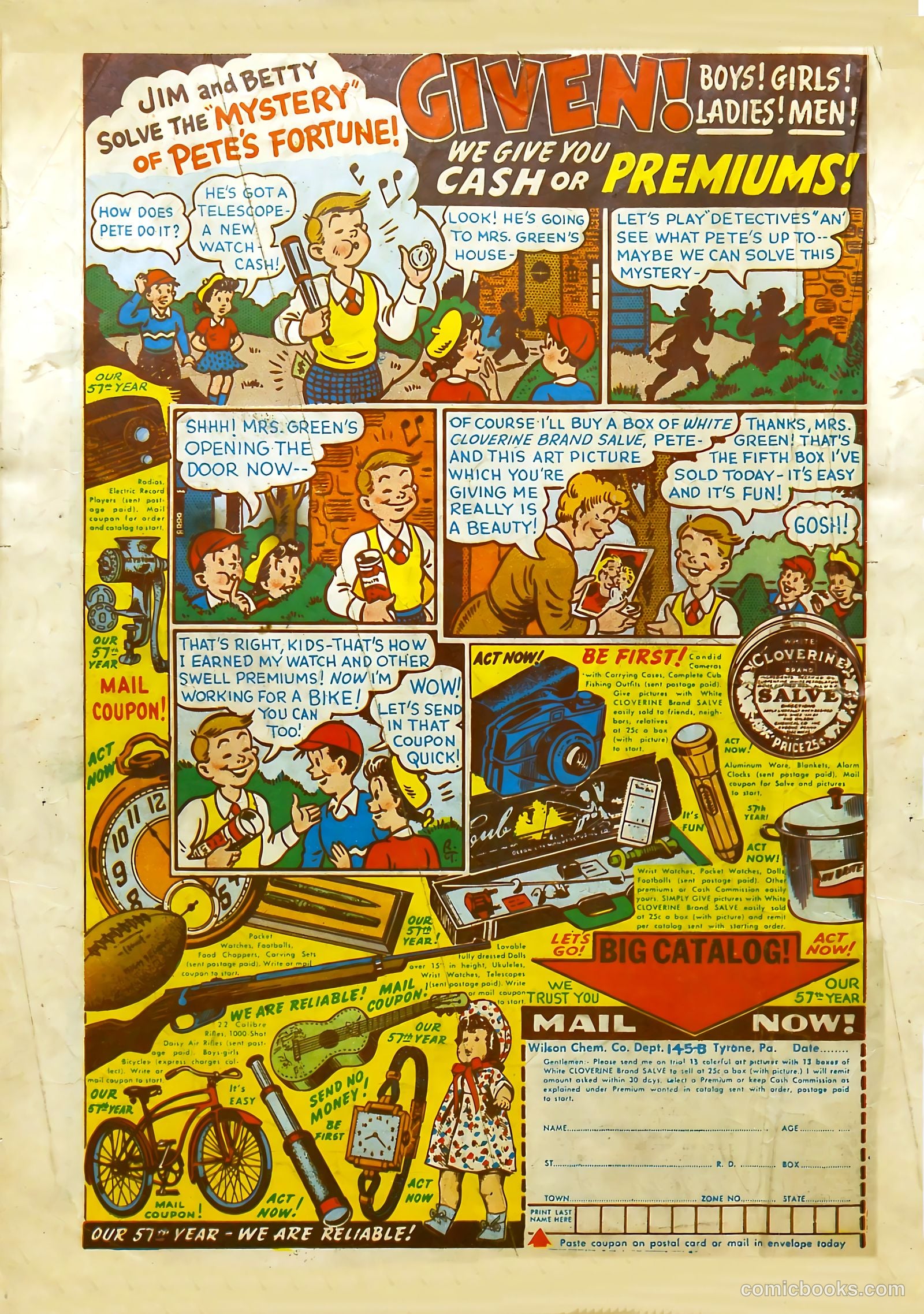 Prize Comics Western #91 (1950) — page 42 of 42