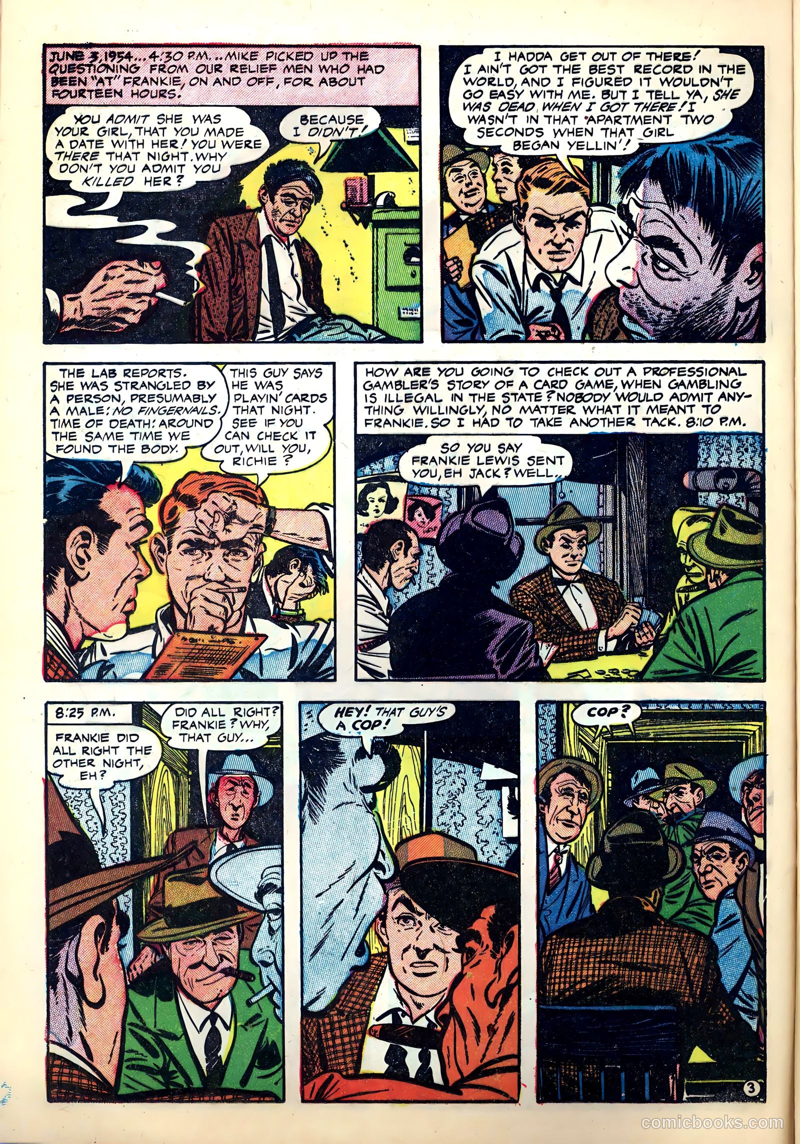 I'm a Cop #2 (1954) — page 12 of 36
