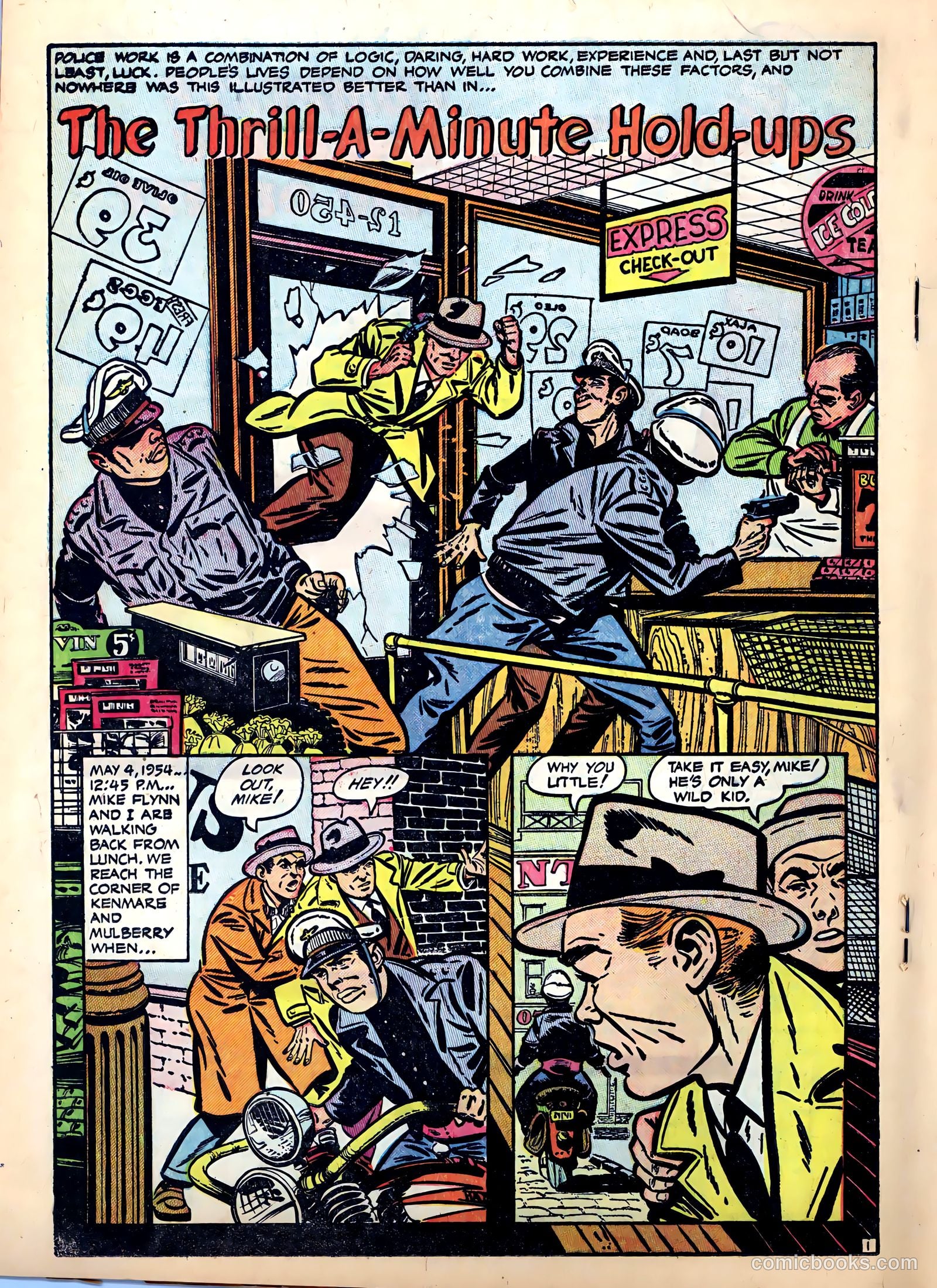 I'm a Cop #2 (1954) — page 18 of 36