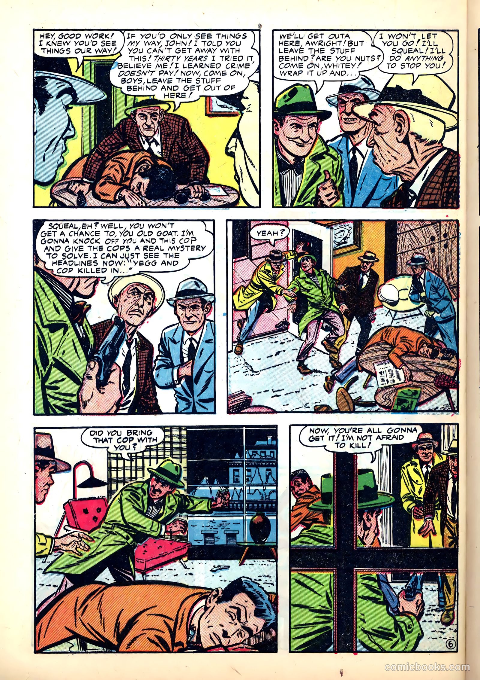 I'm a Cop #2 (1954) — page 32 of 36