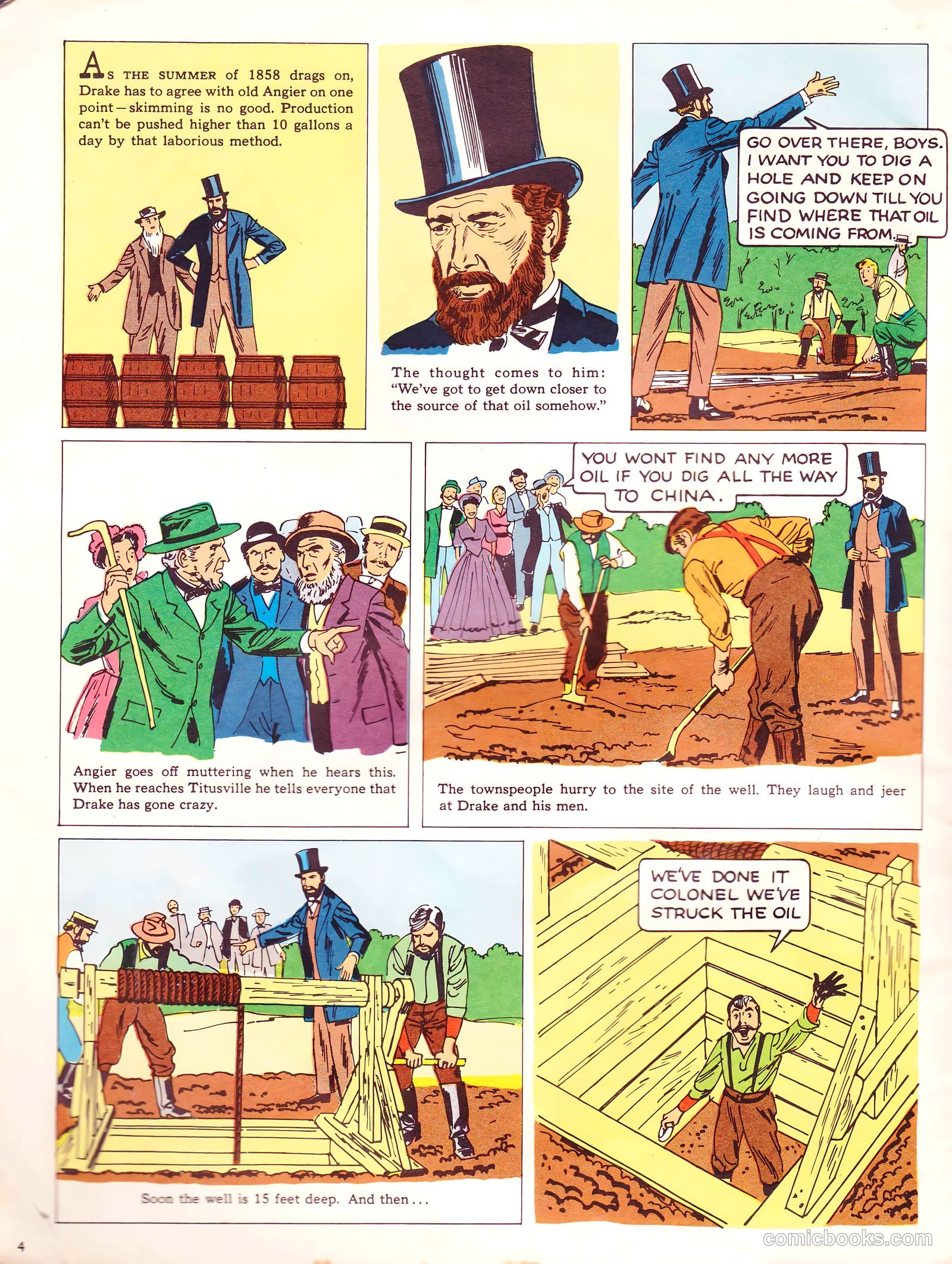 The Story of Colonel Drake #nn (1954) — page 4 of 16